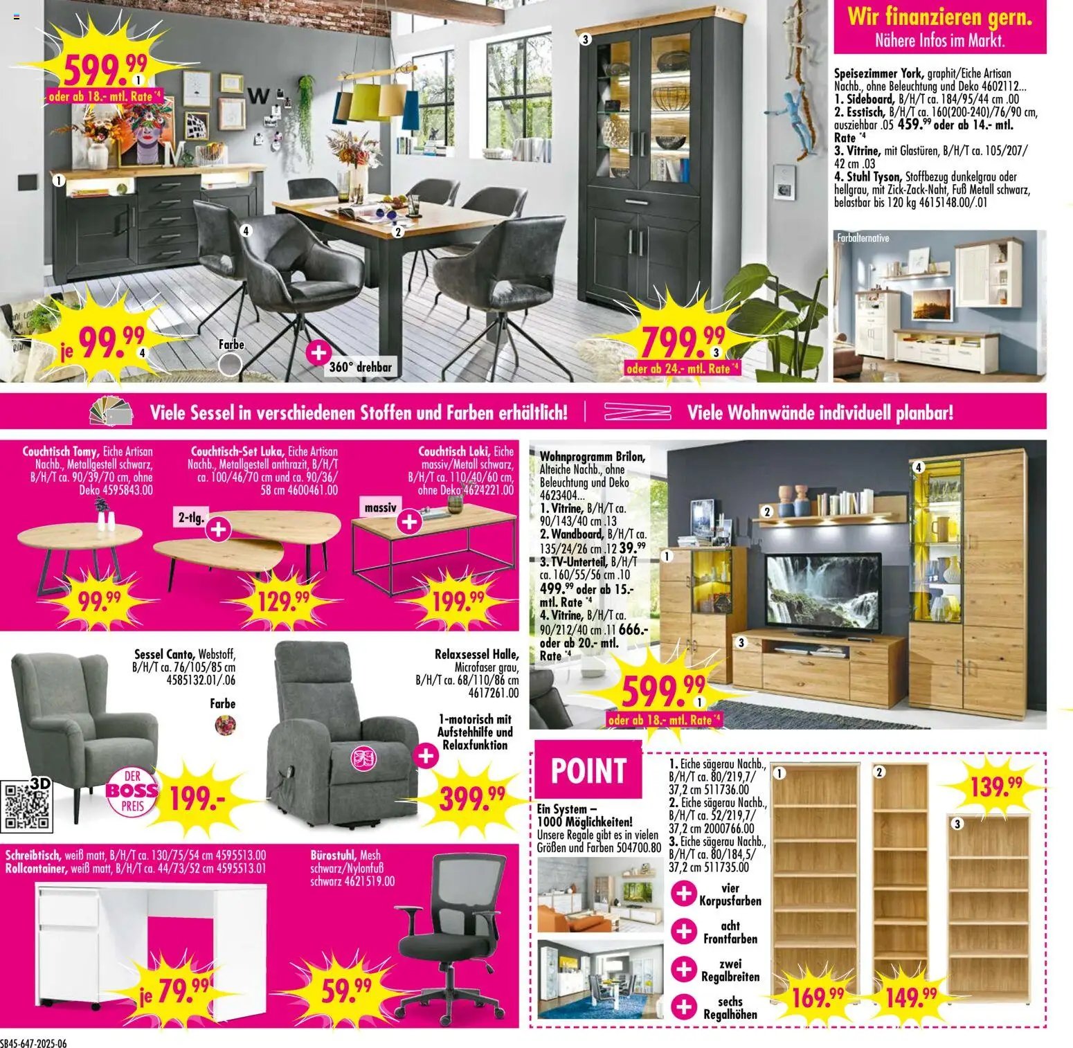 SB Möbel Boss Prospekt Neubrandenburg (2025-11-01 - 2025-11-07)