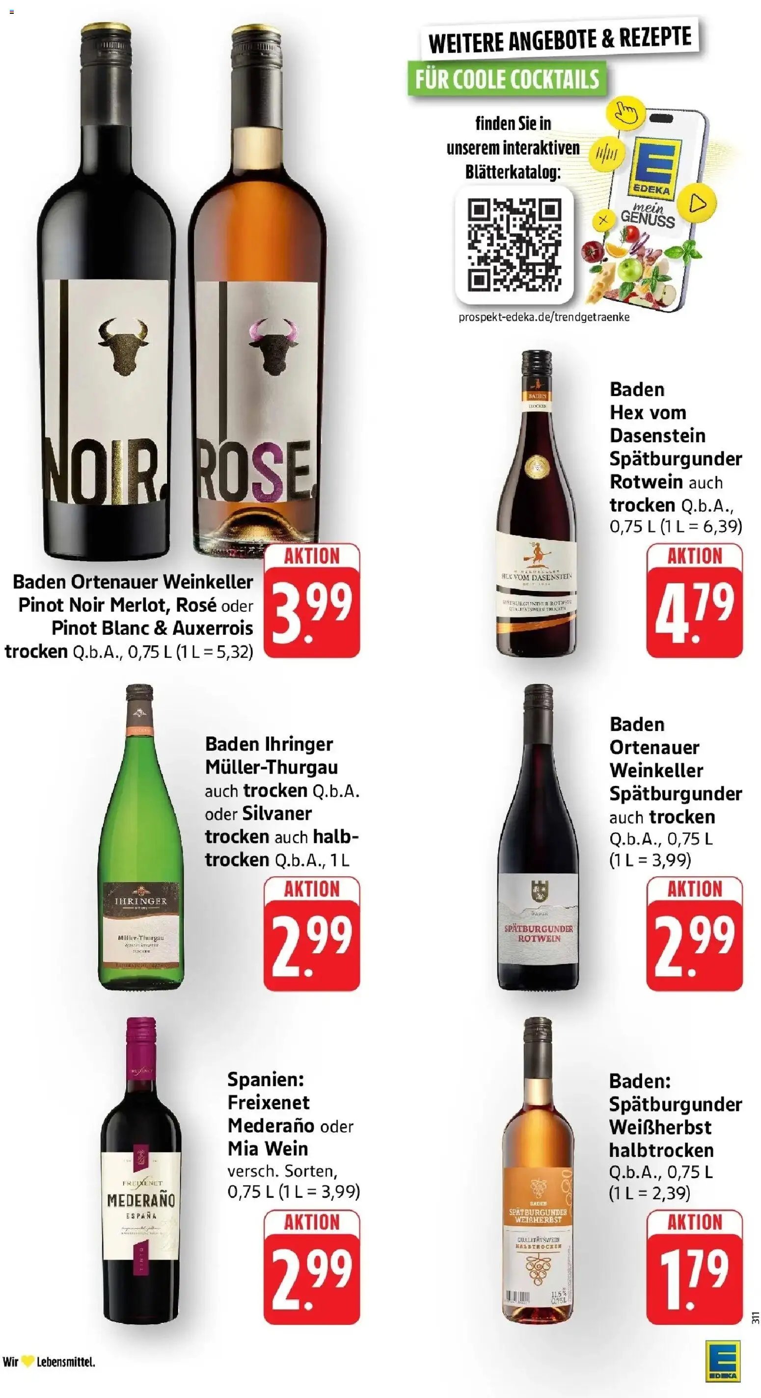 Edeka prospekt Bruchsal - Untergrombach	