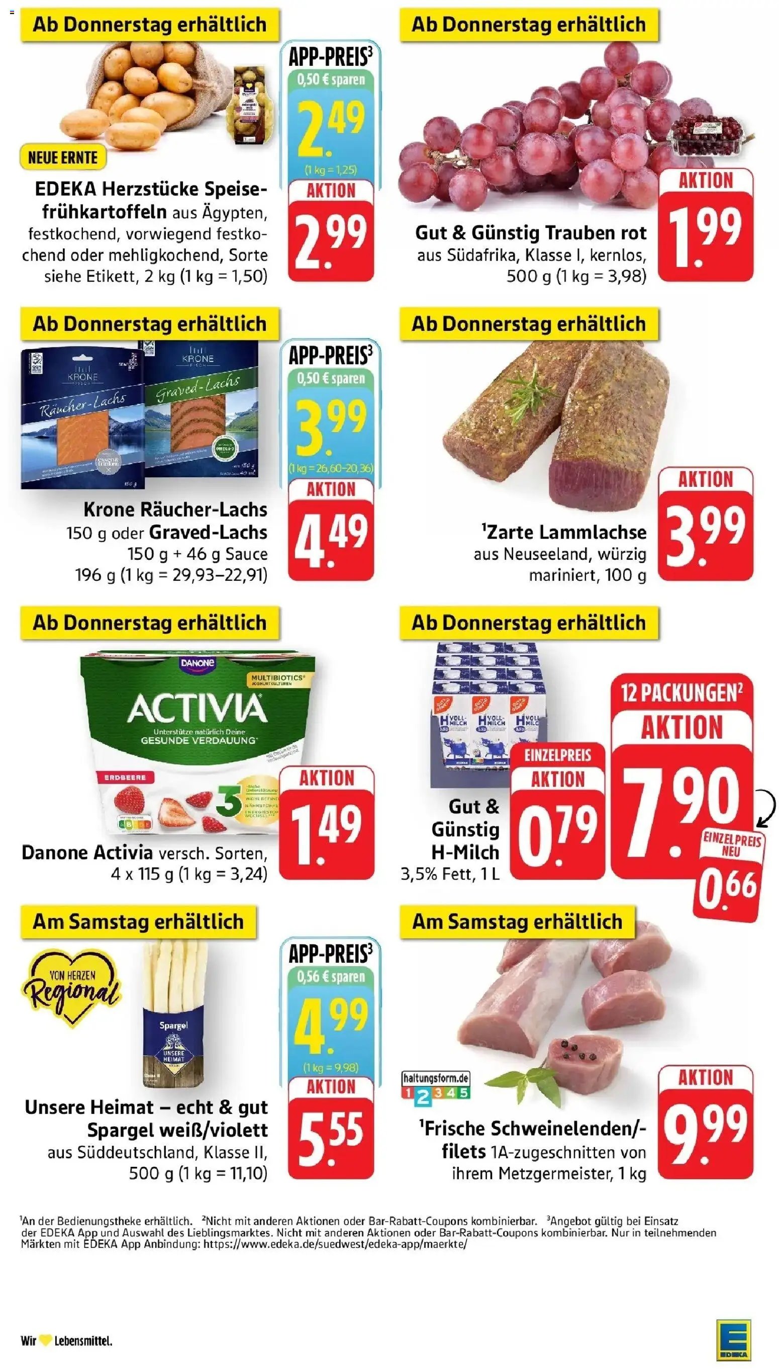 Edeka prospekt Bruchsal - Untergrombach	