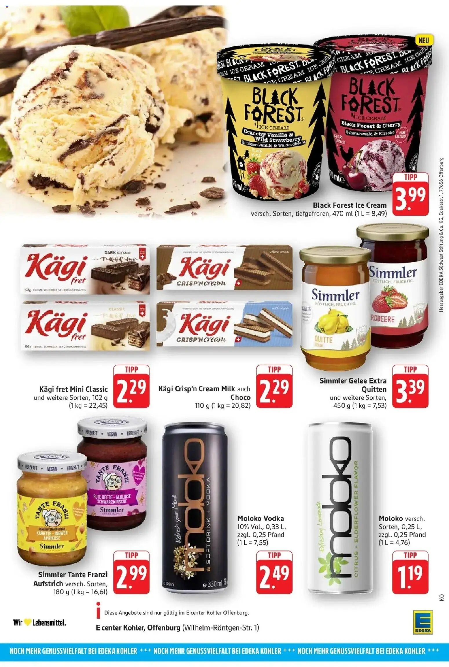 E center Prospekt Offenburg	