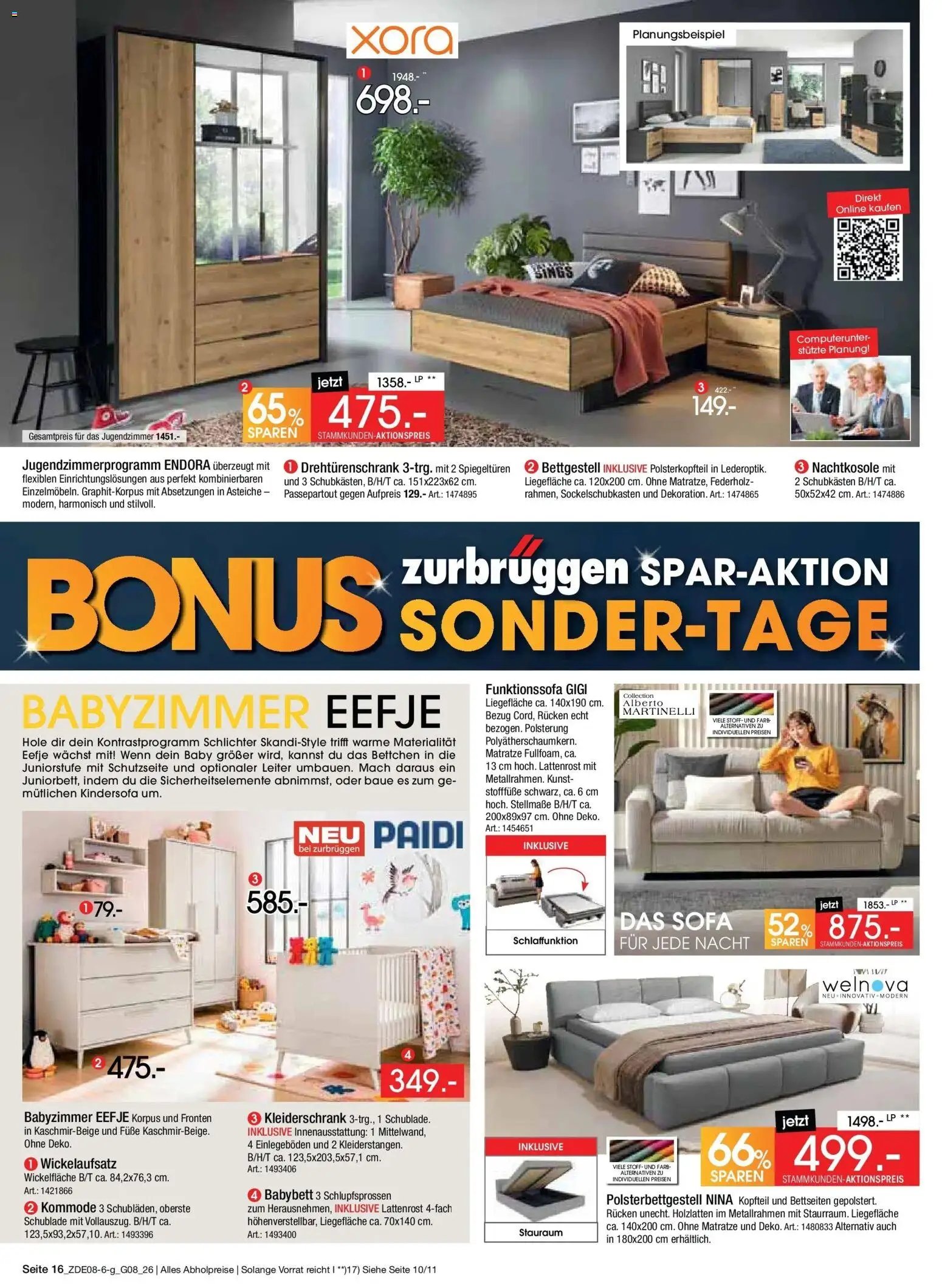 Zurbrüggen - Zurbrüggen: Bonus Sonder-Tage