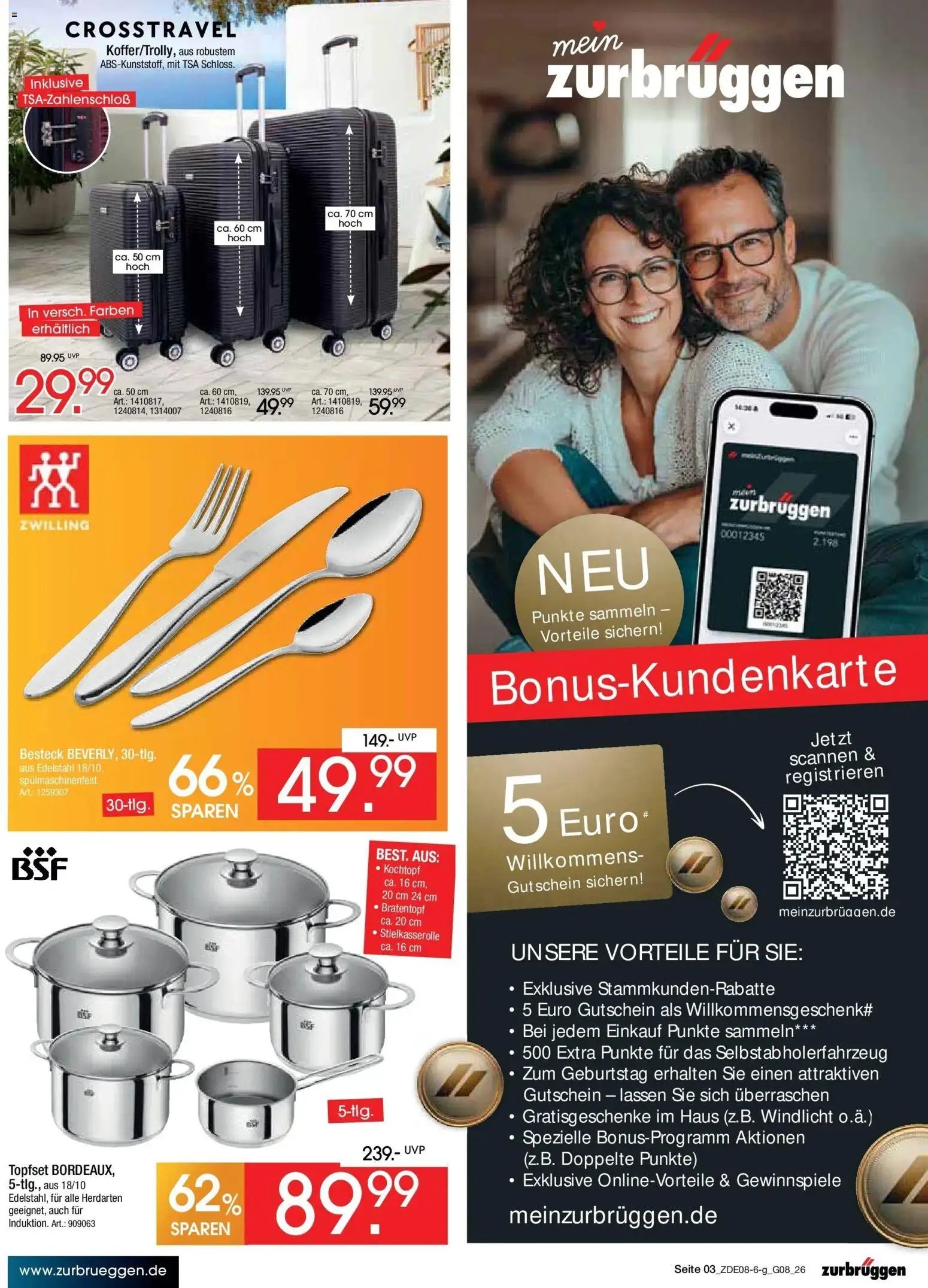 Zurbrüggen - Zurbrüggen: Bonus Sonder-Tage