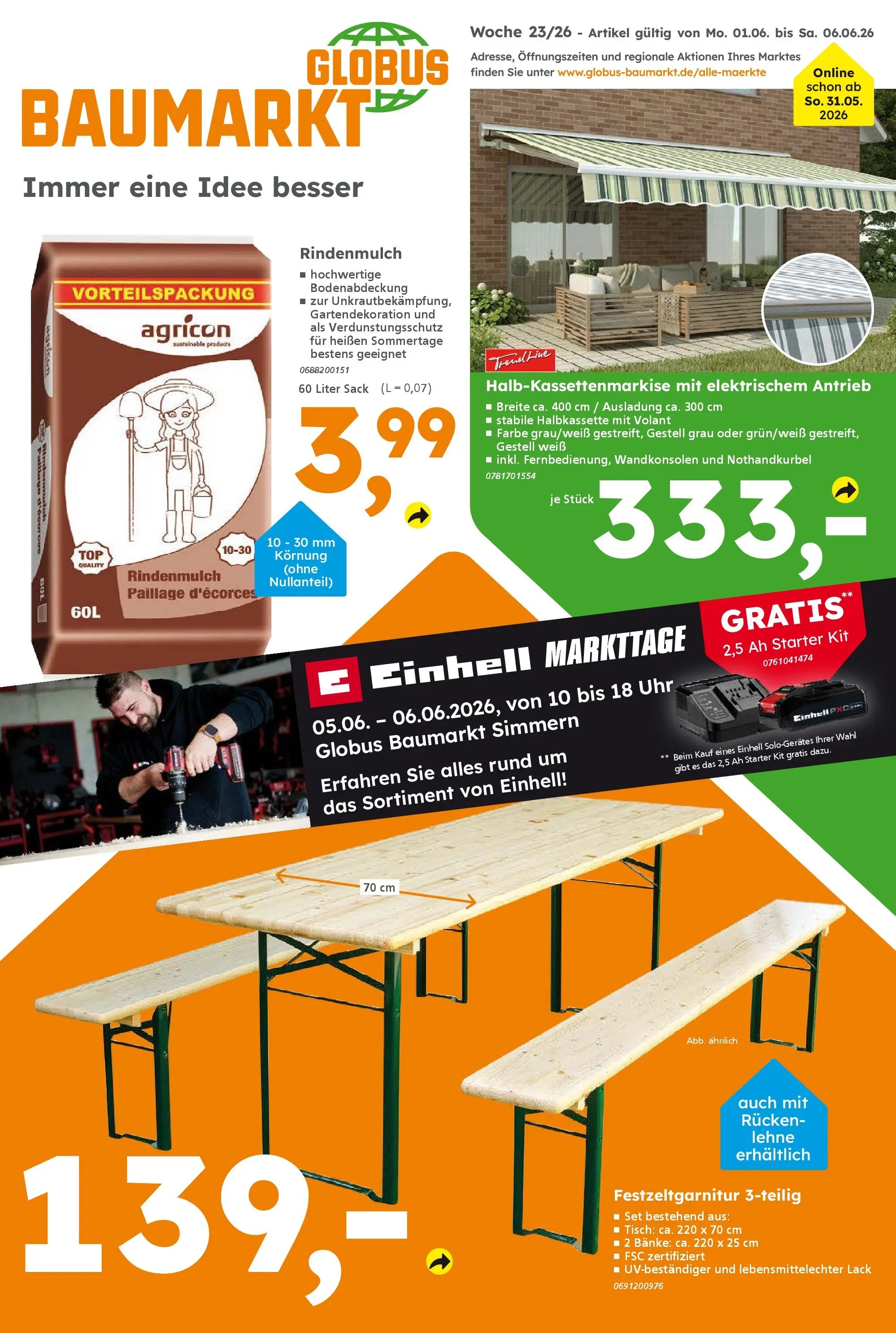 Globus Baumarkt Prospekt Simmern