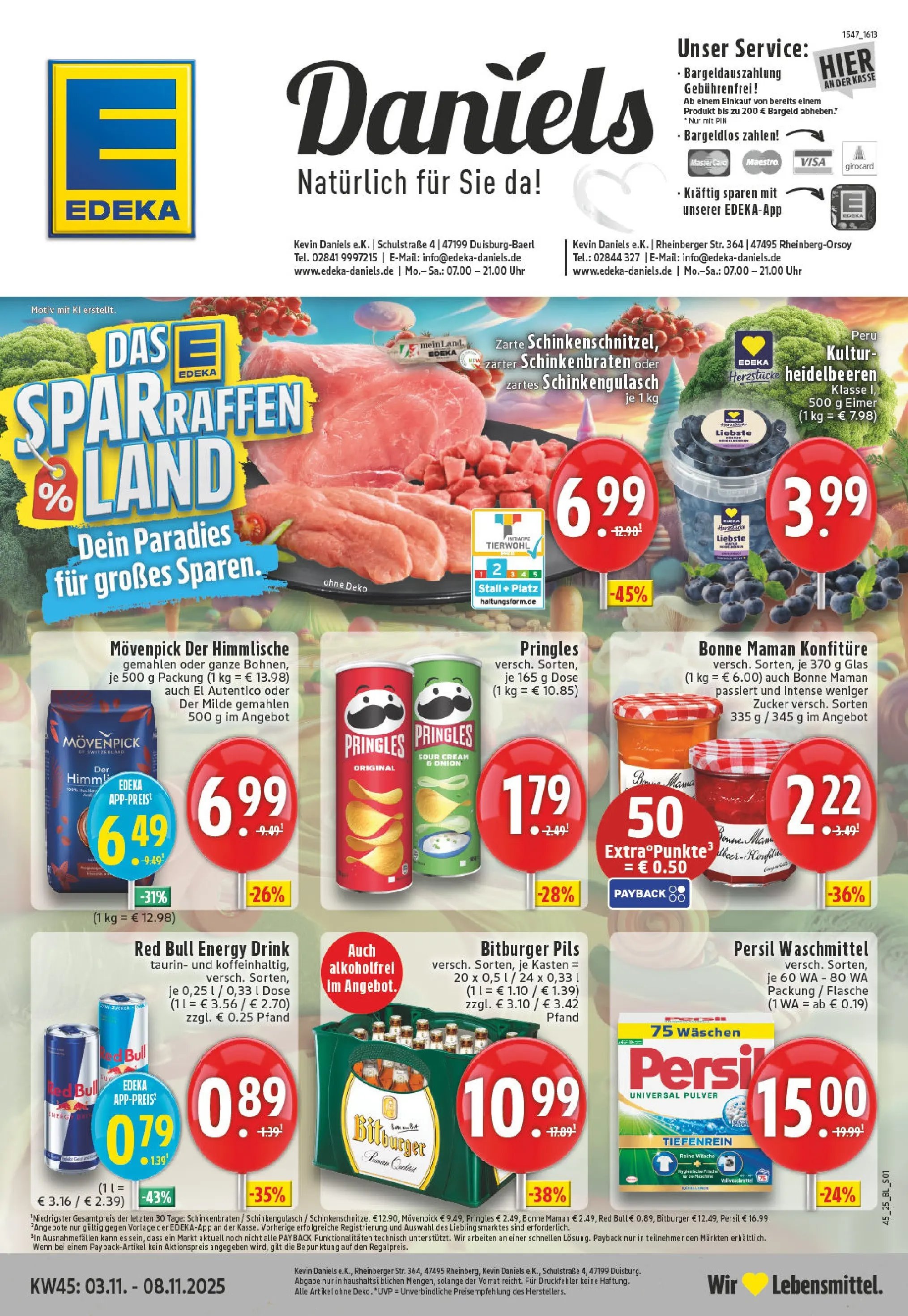 Edeka prospekt Rheinberg	