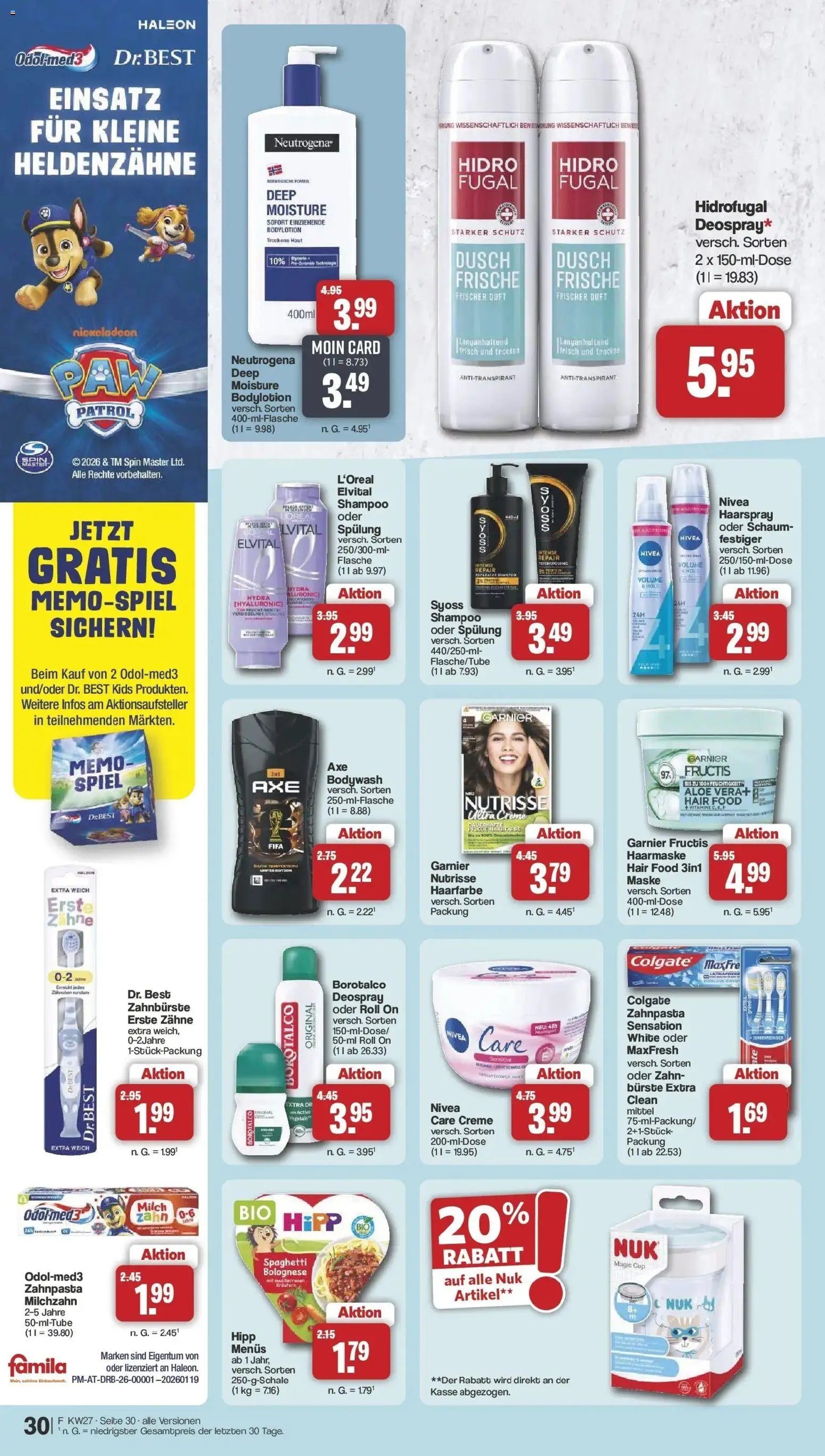 Famila Nordwest - Famila: Wochenangebote