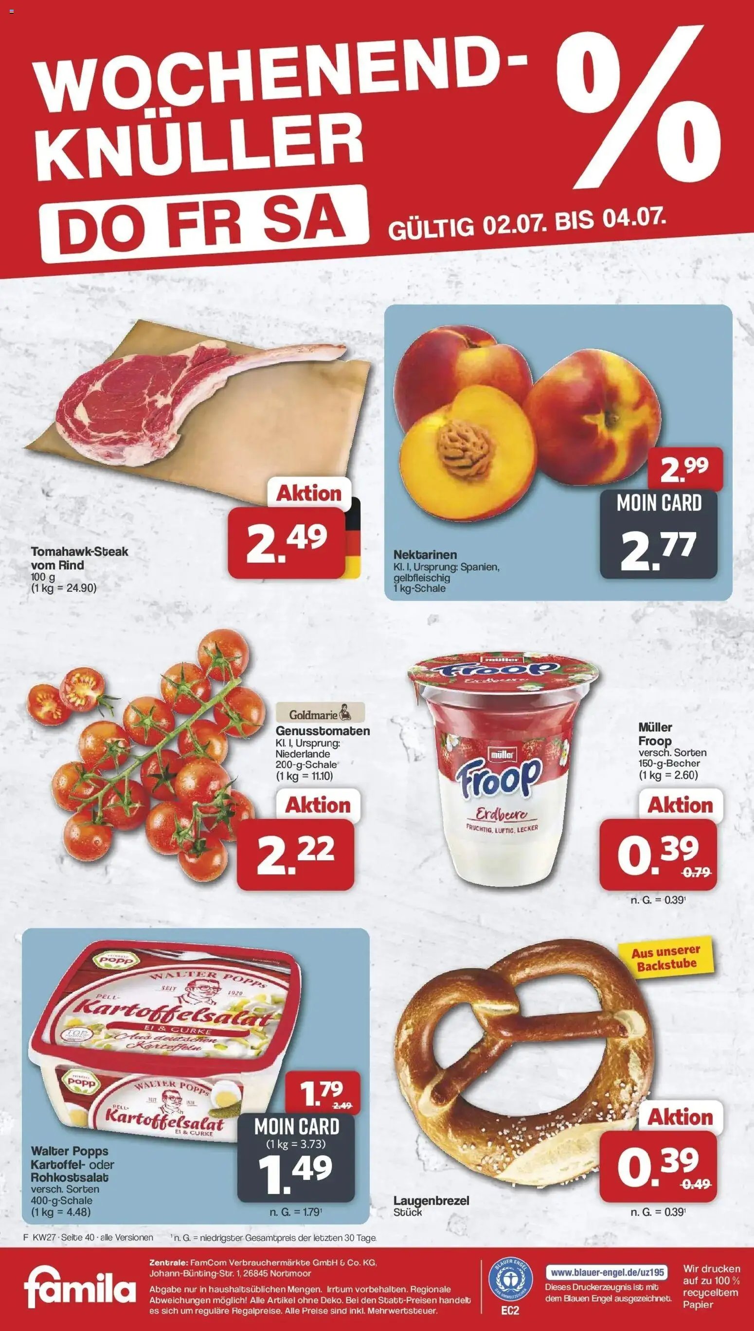 Famila Nordwest - Famila: Wochenangebote