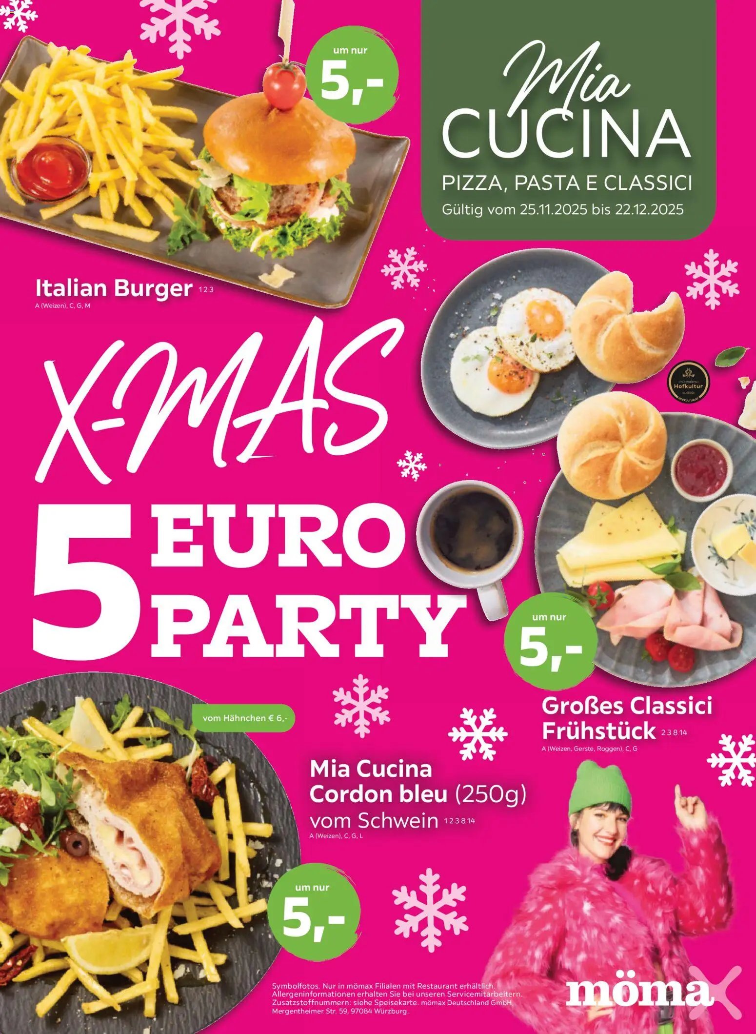 Mömax X-MAS 5 Euro Party (2025-11-25 - 2025-12-22)