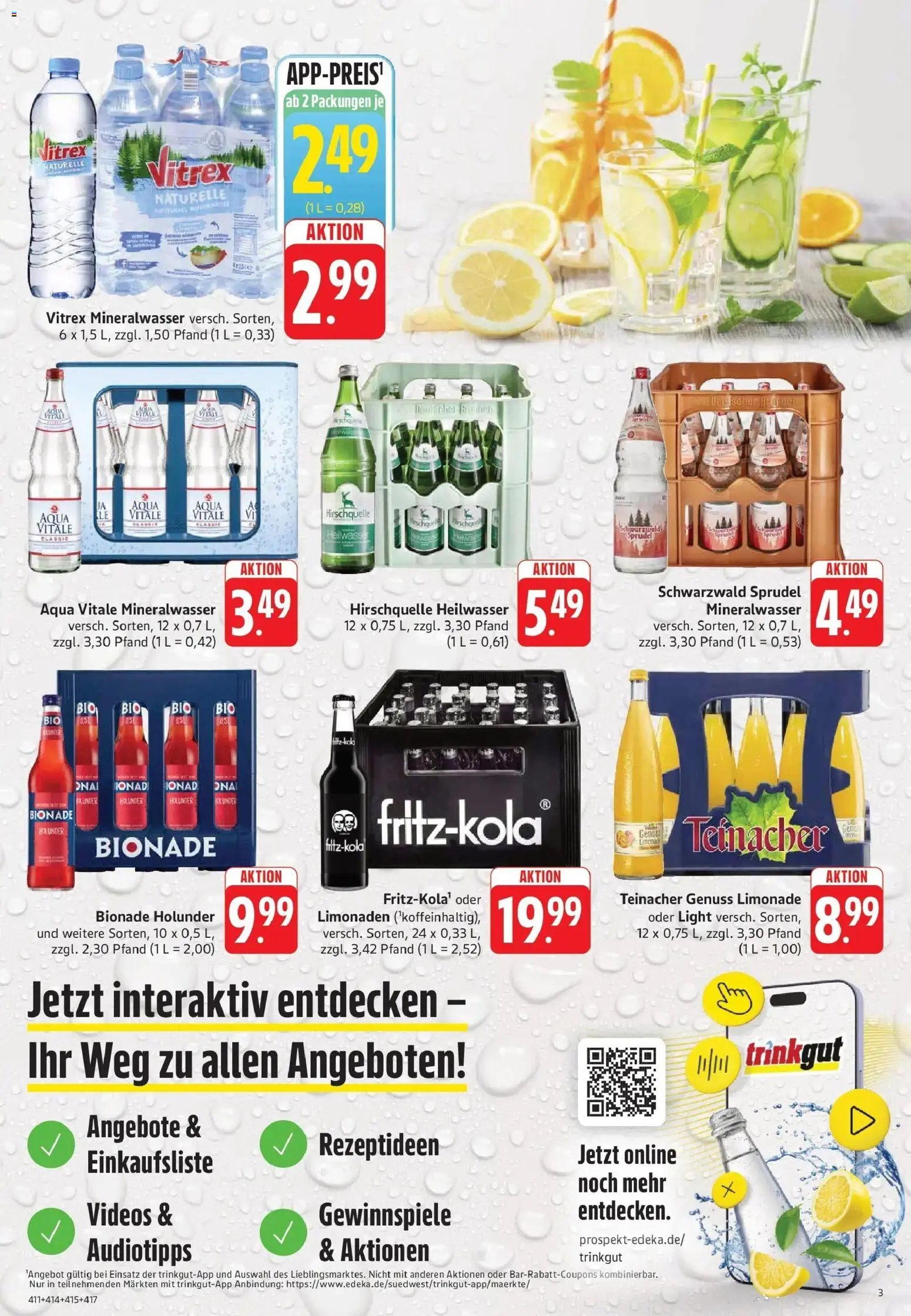 Trinkgut Prospekt Pforzheim	