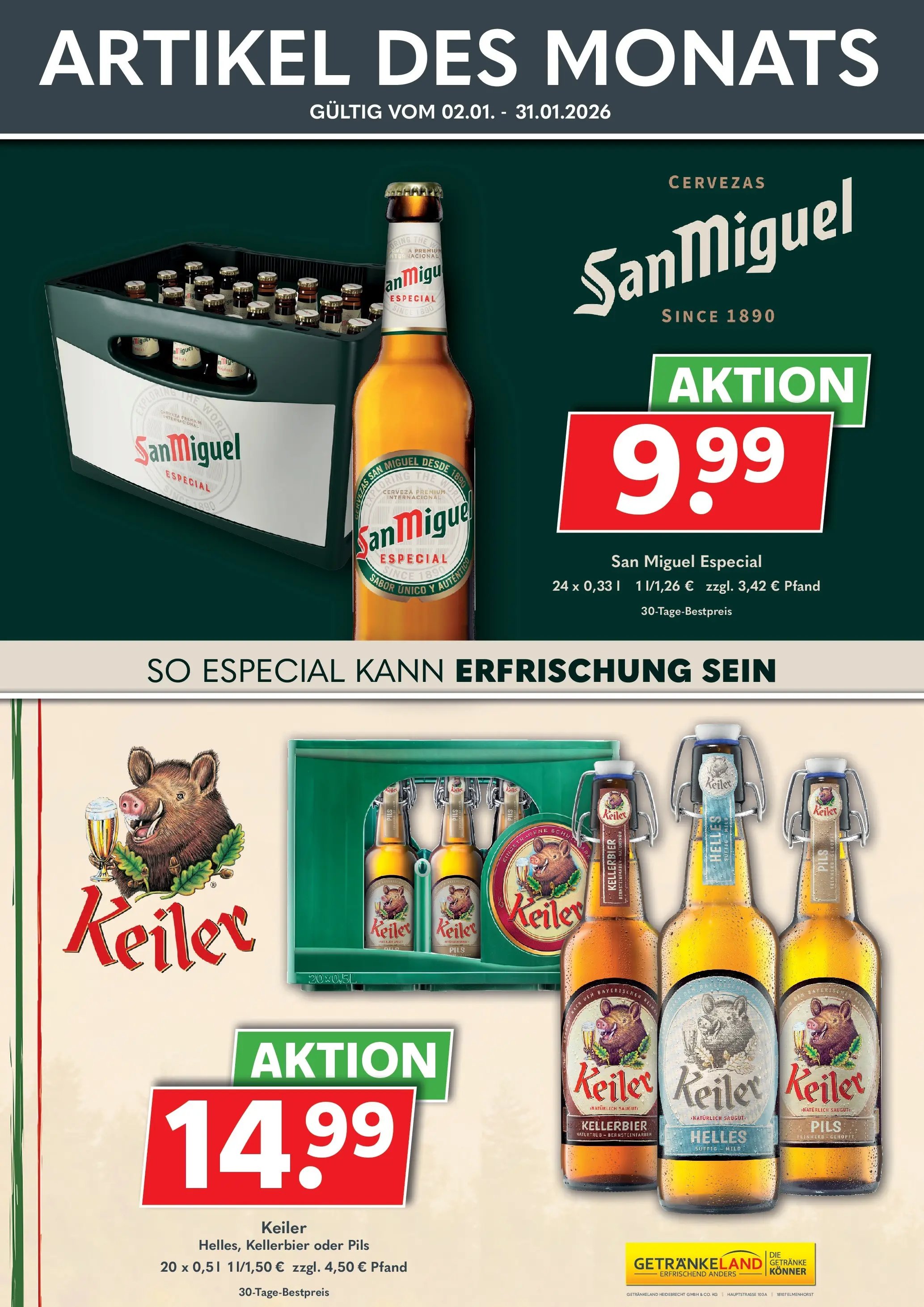 Getränkeland - Getränkeland: Getränkeangebote