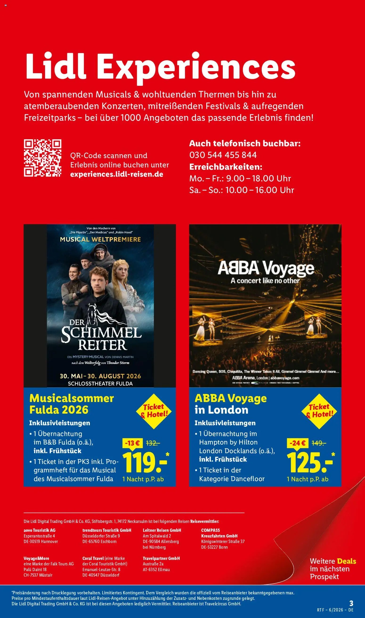 Lidl Reisen Reise-Highlights