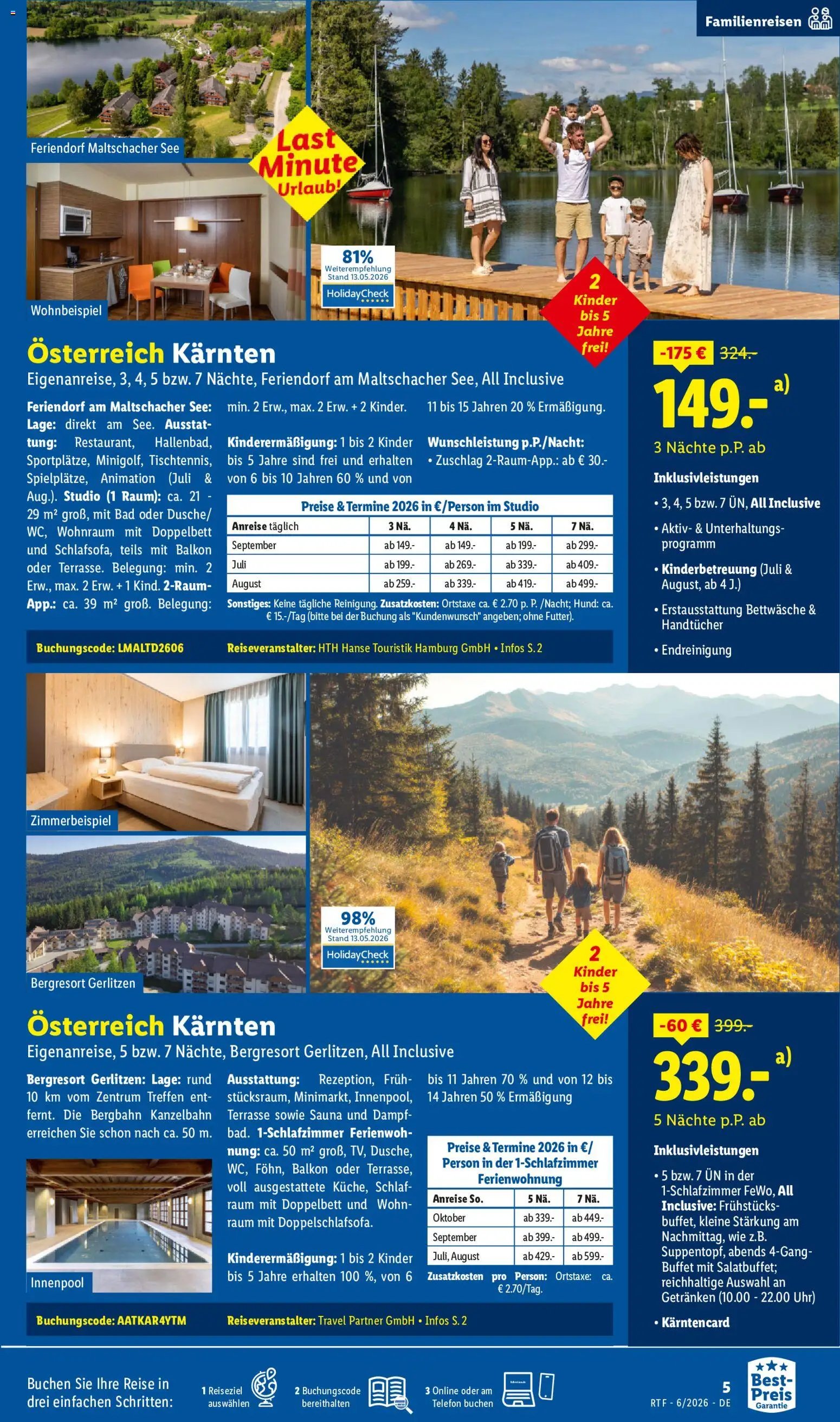 Lidl Reisen Reise-Highlights