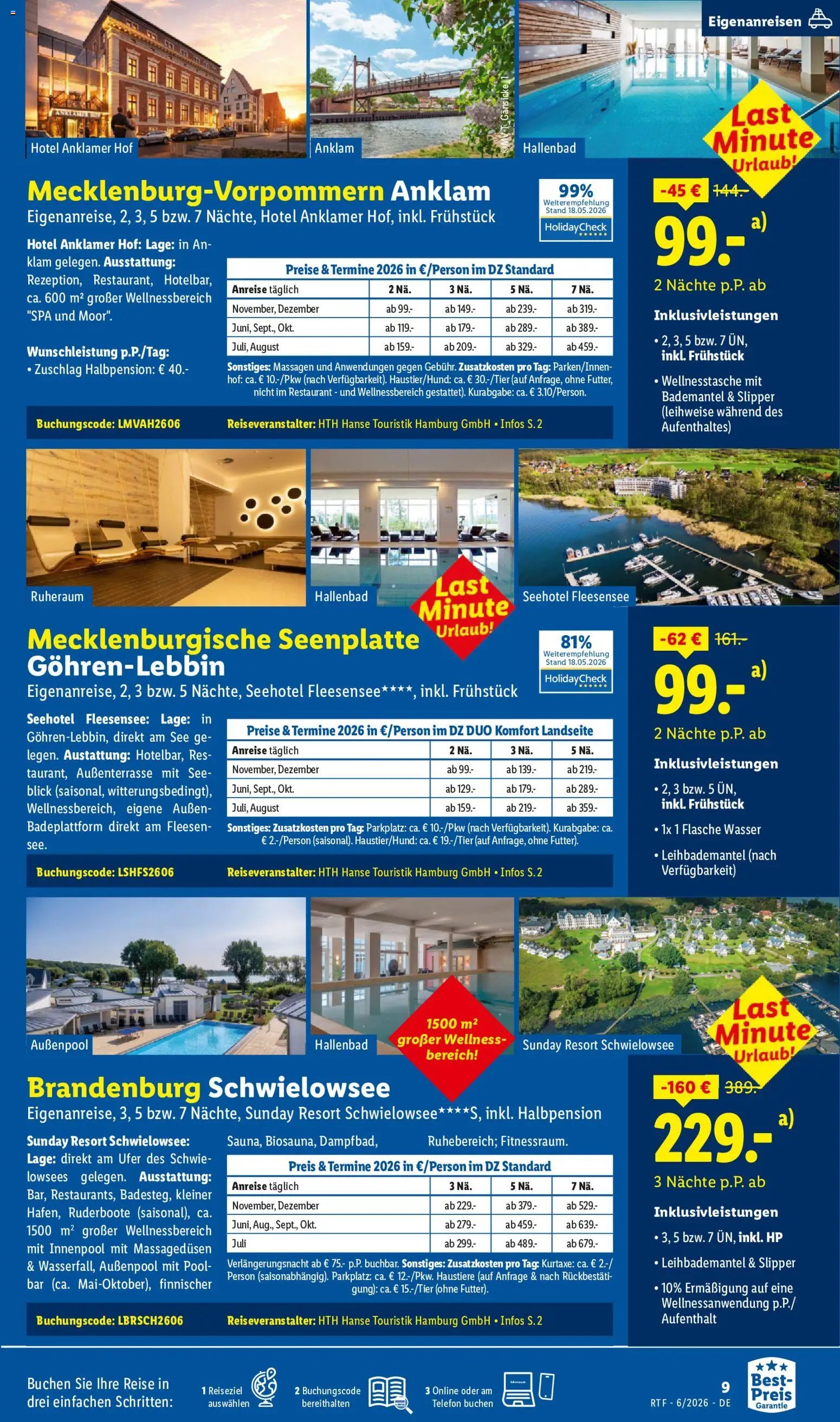 Lidl Reisen Reise-Highlights