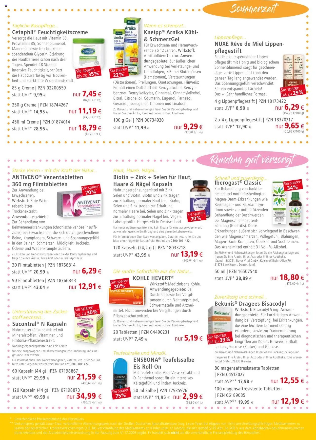 Apotal Sonderpost Sommer-Sonne (2025-06-02 - 2025-07-31) | 3