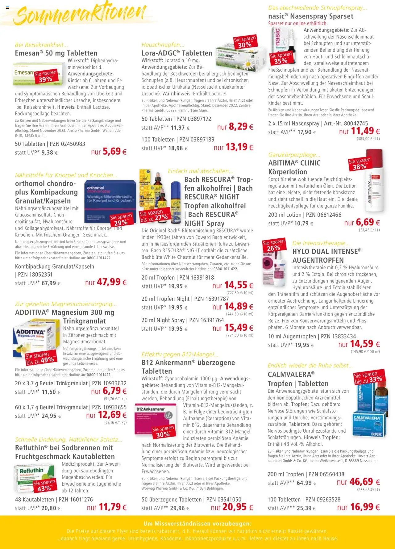 Apotal Sonderpost Sommer-Sonne (2025-06-02 - 2025-07-31) | 4