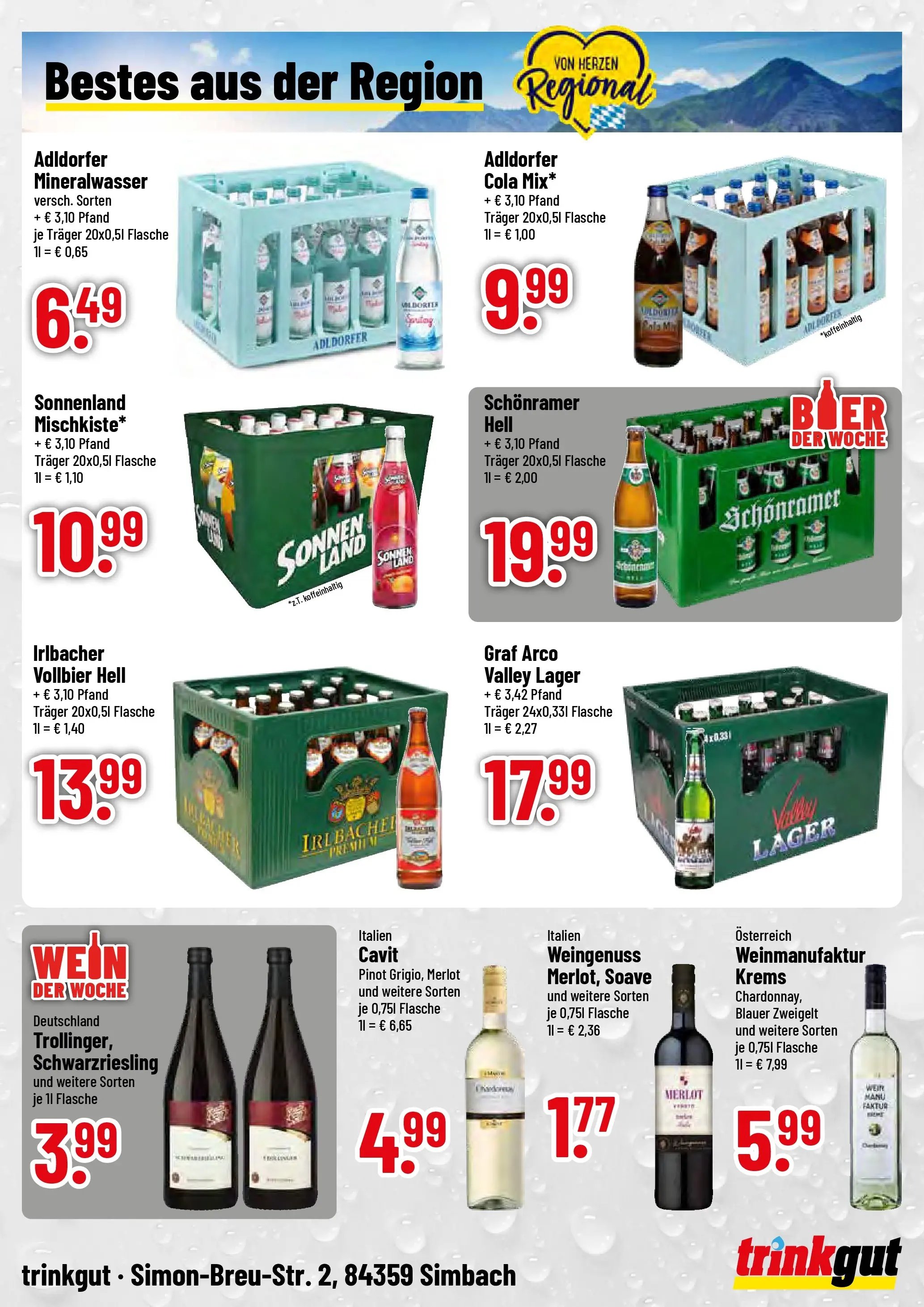 Trinkgut - trinkgut: Wochenangebote