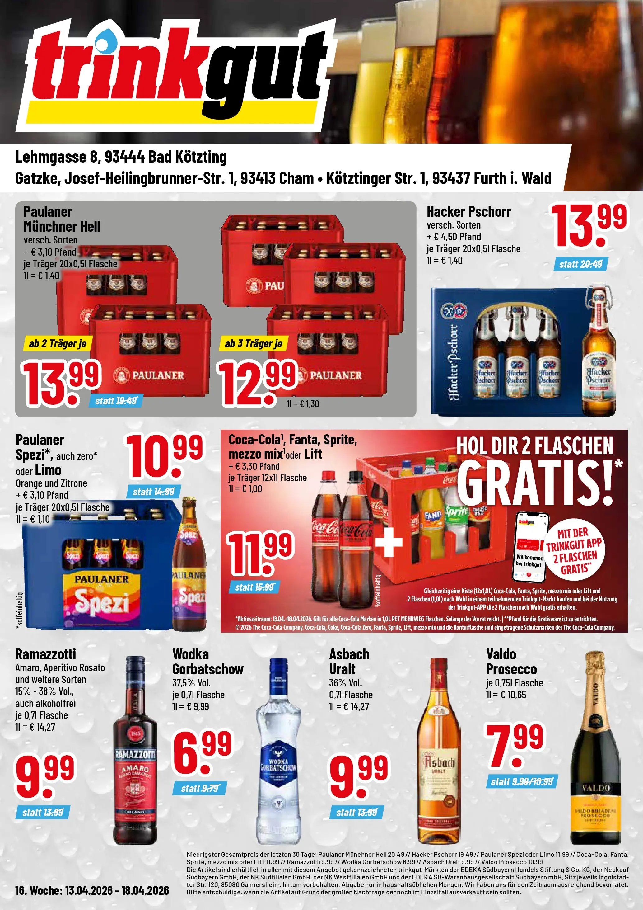 Trinkgut Prospekt Furth Im Wald	