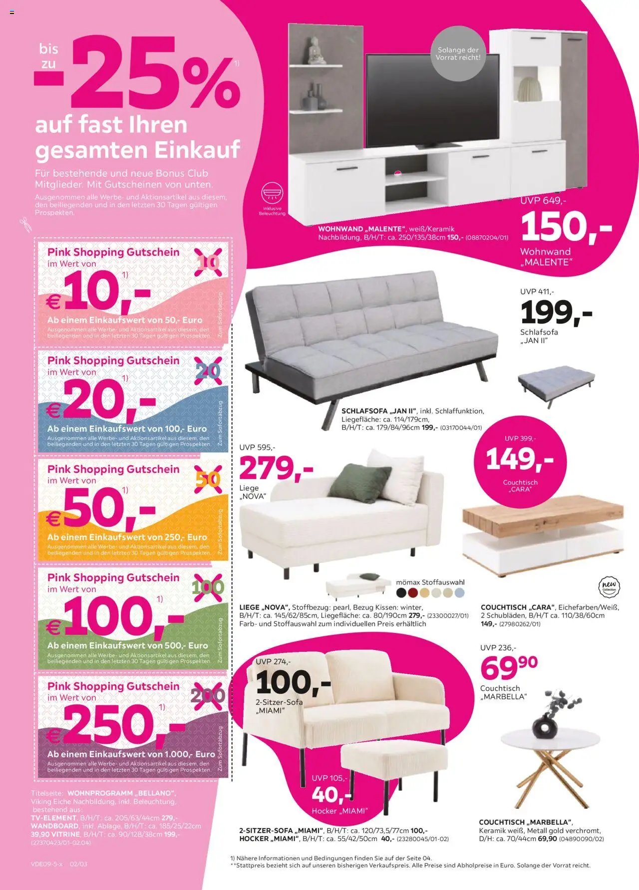 Mömax bis zu -25% auf fast Ihren gesamten Einkauf (2025-09-15 - 2025-09-23) | 2