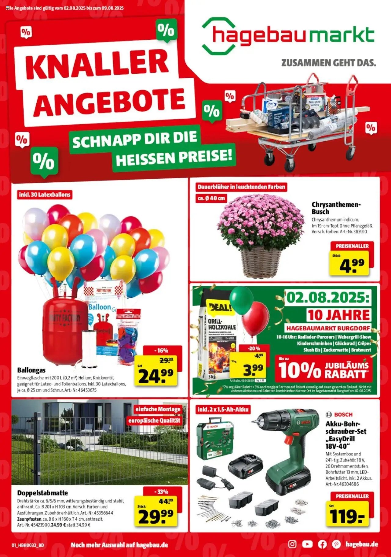 Hagebau Prospekt Burgdorf (2025-08-02 - 2025-08-09) | 1