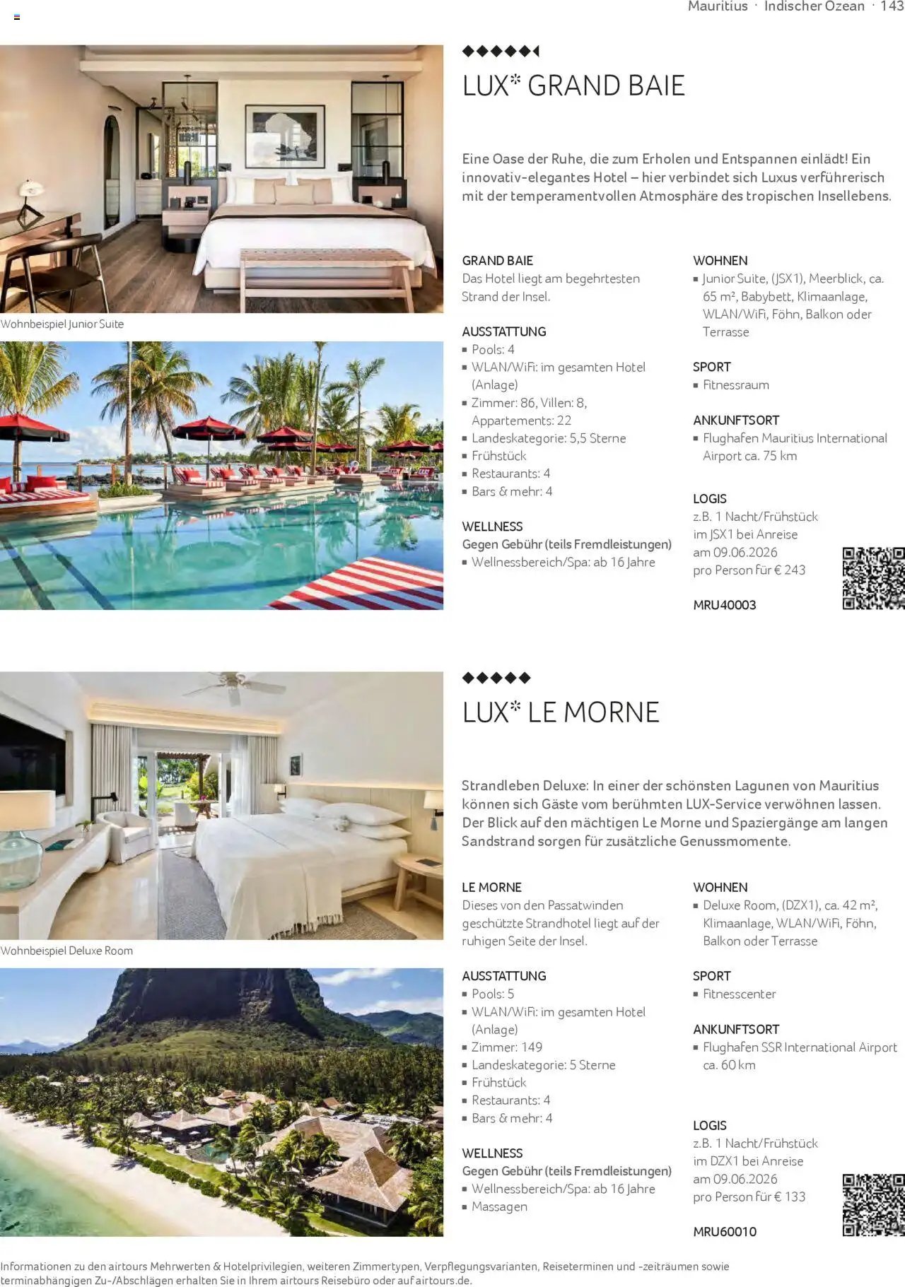 TUI airtours Katalog  Erstklassige Fernreisen 2025/26 (2025-11-01 - 2026-10-31)