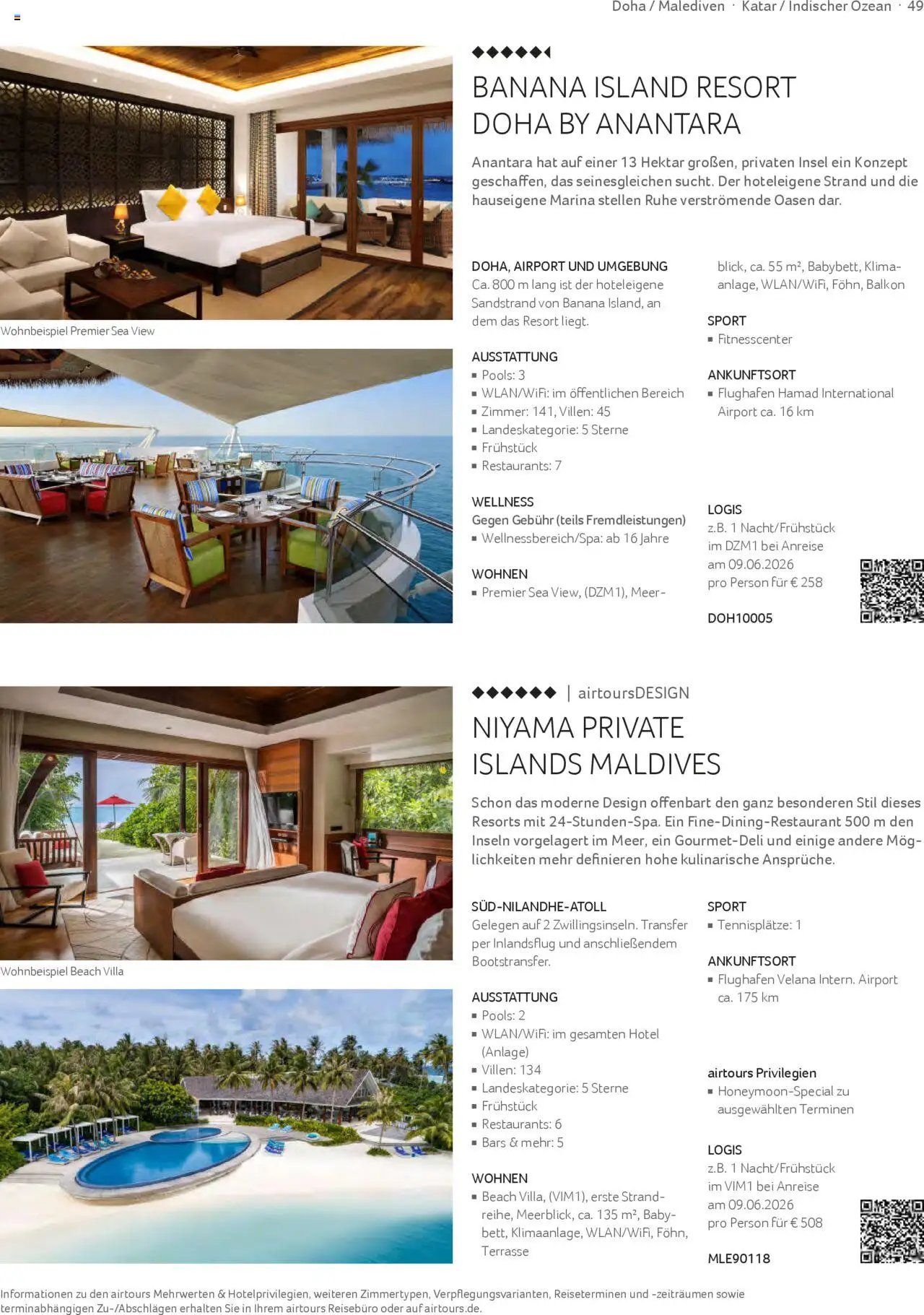 TUI airtours Katalog  Erstklassige Fernreisen 2025/26 (2025-11-01 - 2026-10-31)