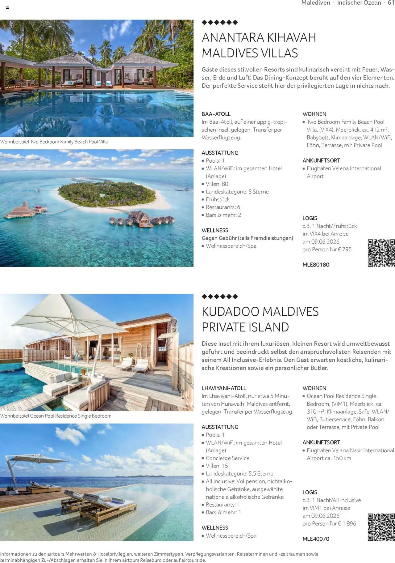 TUI airtours Katalog  Erstklassige Fernreisen 2025/26 (2025-11-01 - 2026-10-31)