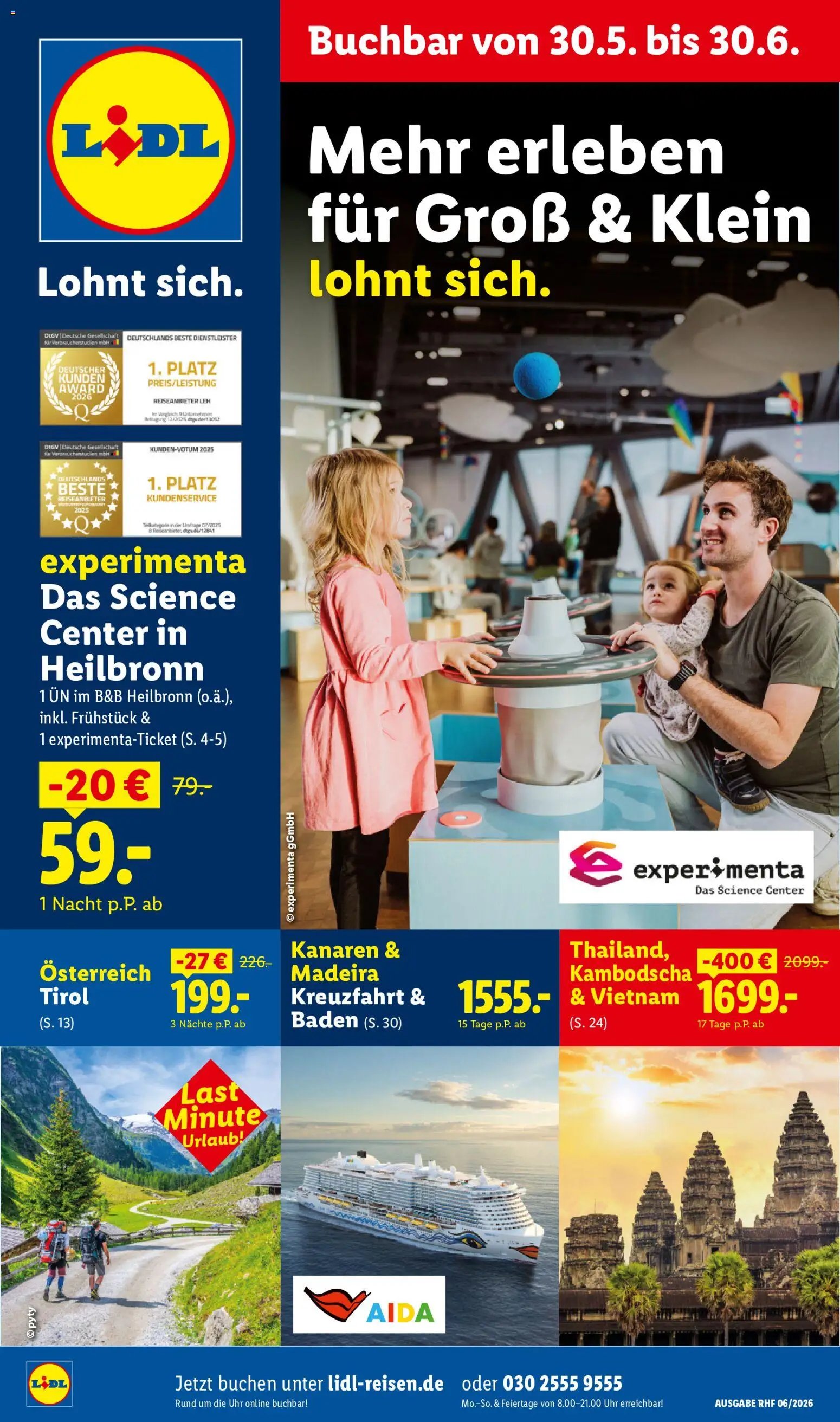 Lidl Reisen Prospekt