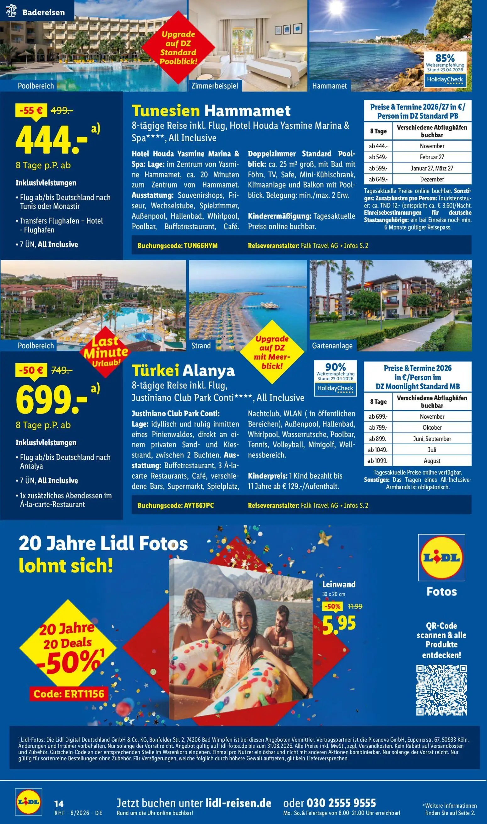 Lidl Reisen Prospekt