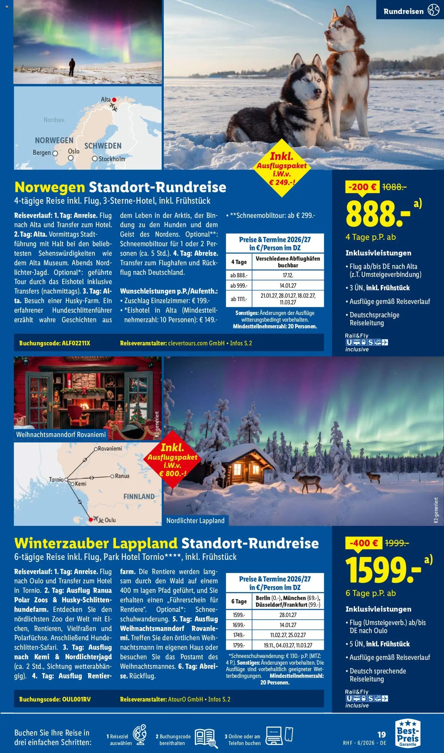Lidl Reisen Prospekt