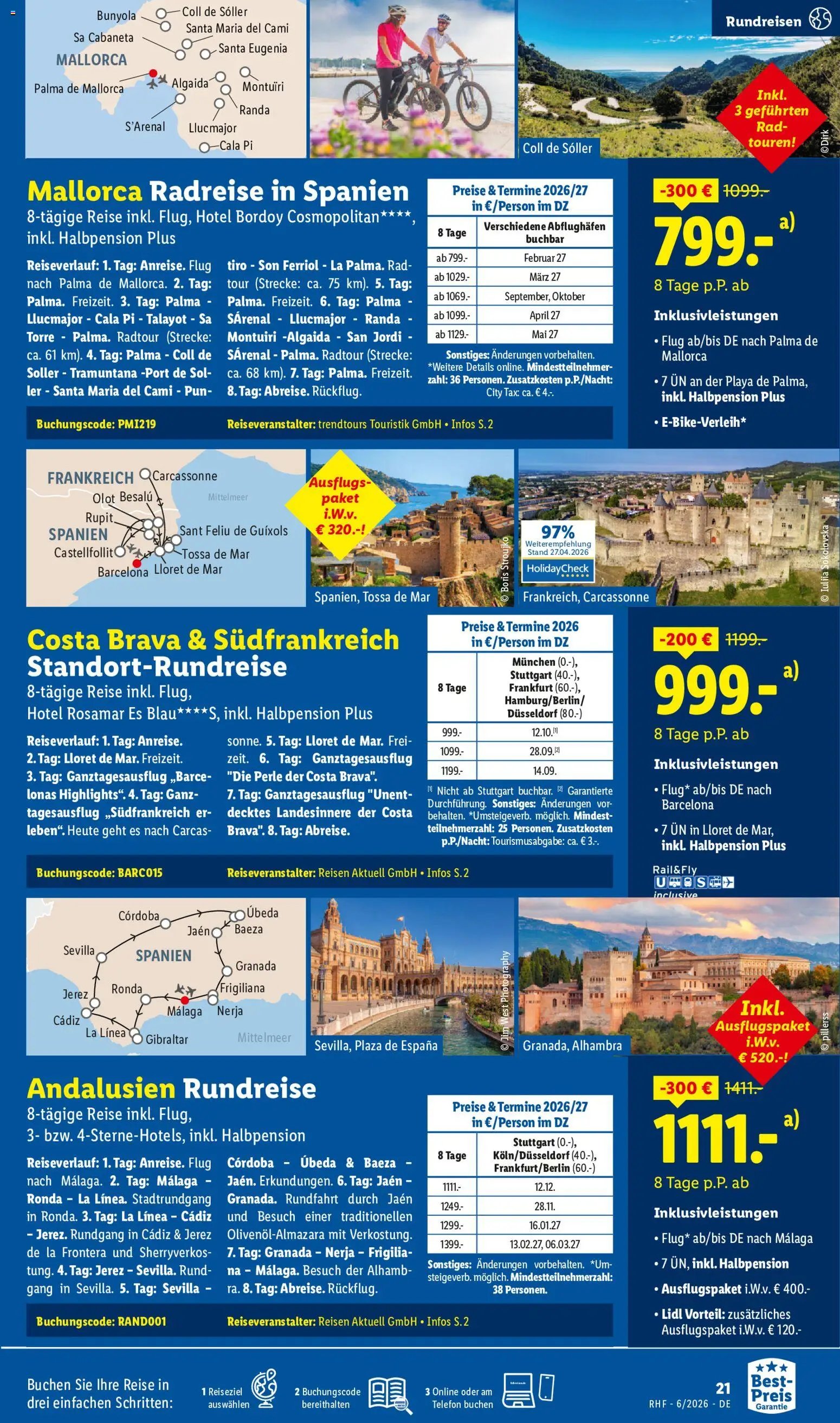 Lidl Reisen Prospekt