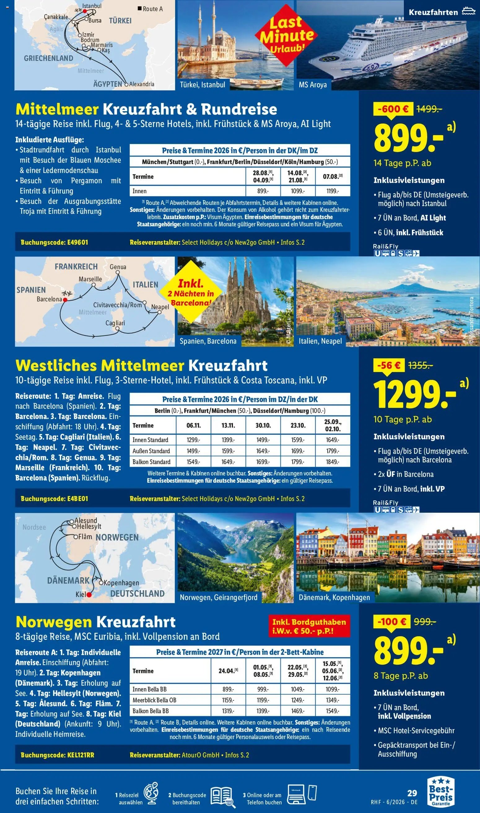 Lidl Reisen Prospekt