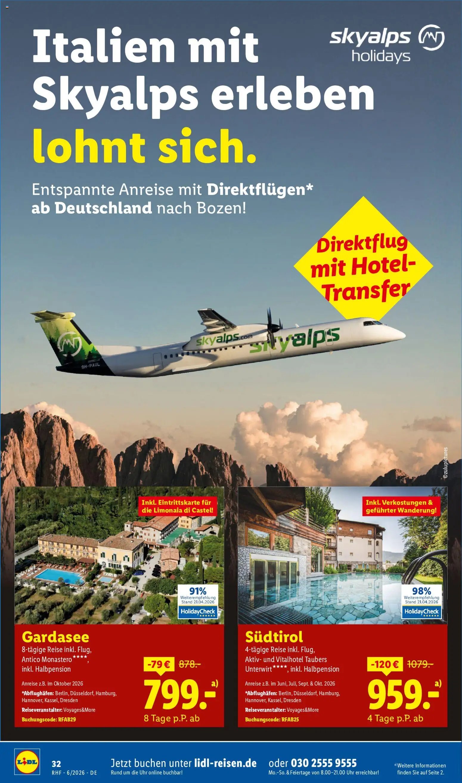 Lidl Reisen Prospekt