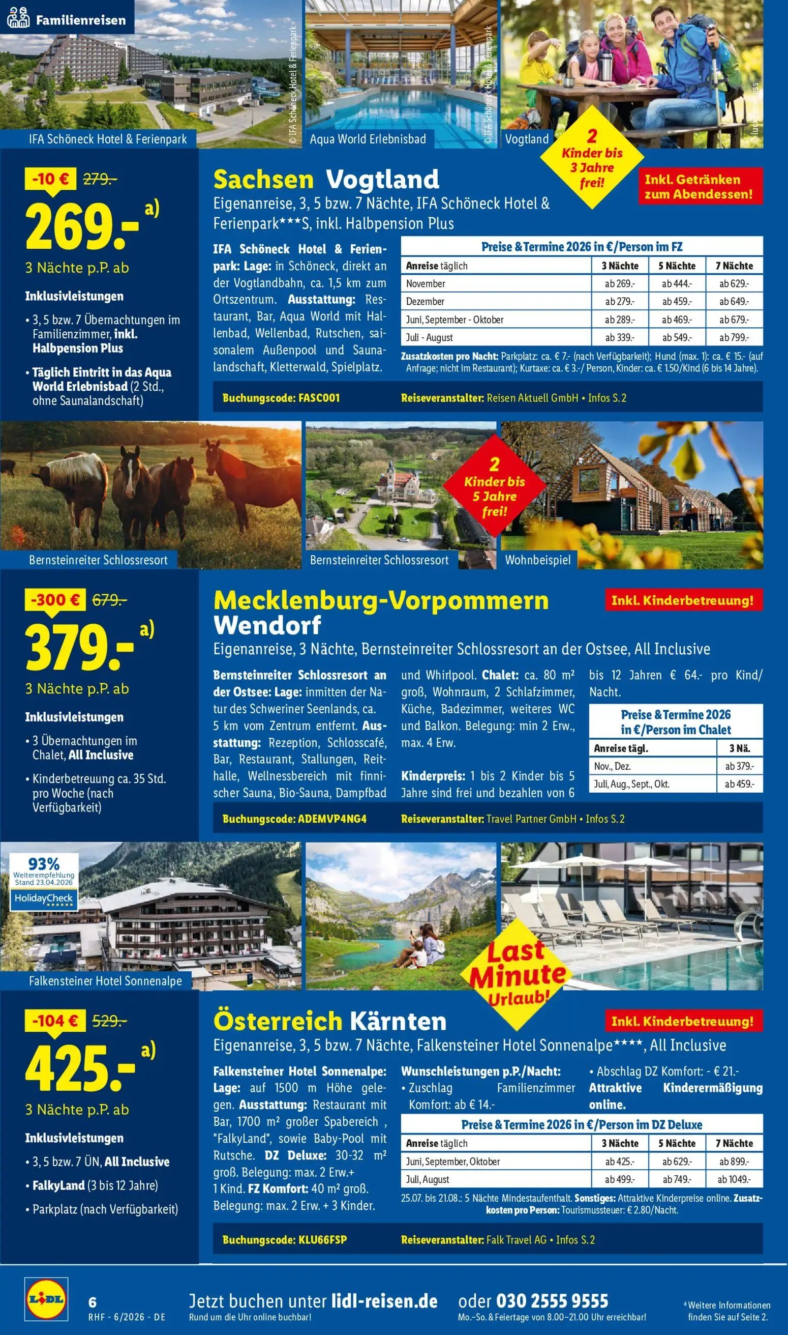 Lidl Reisen Prospekt