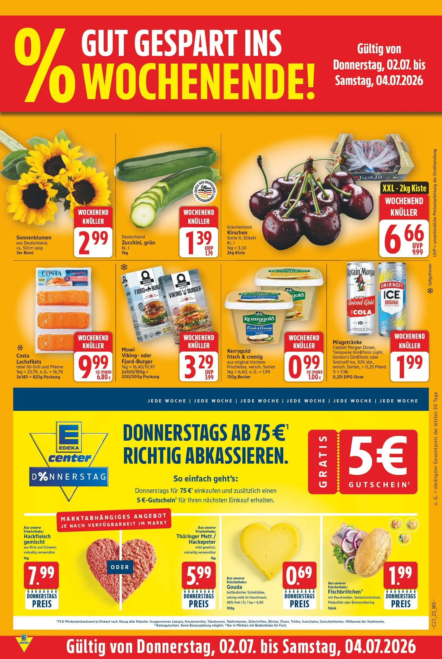 E center - Wochenangebote