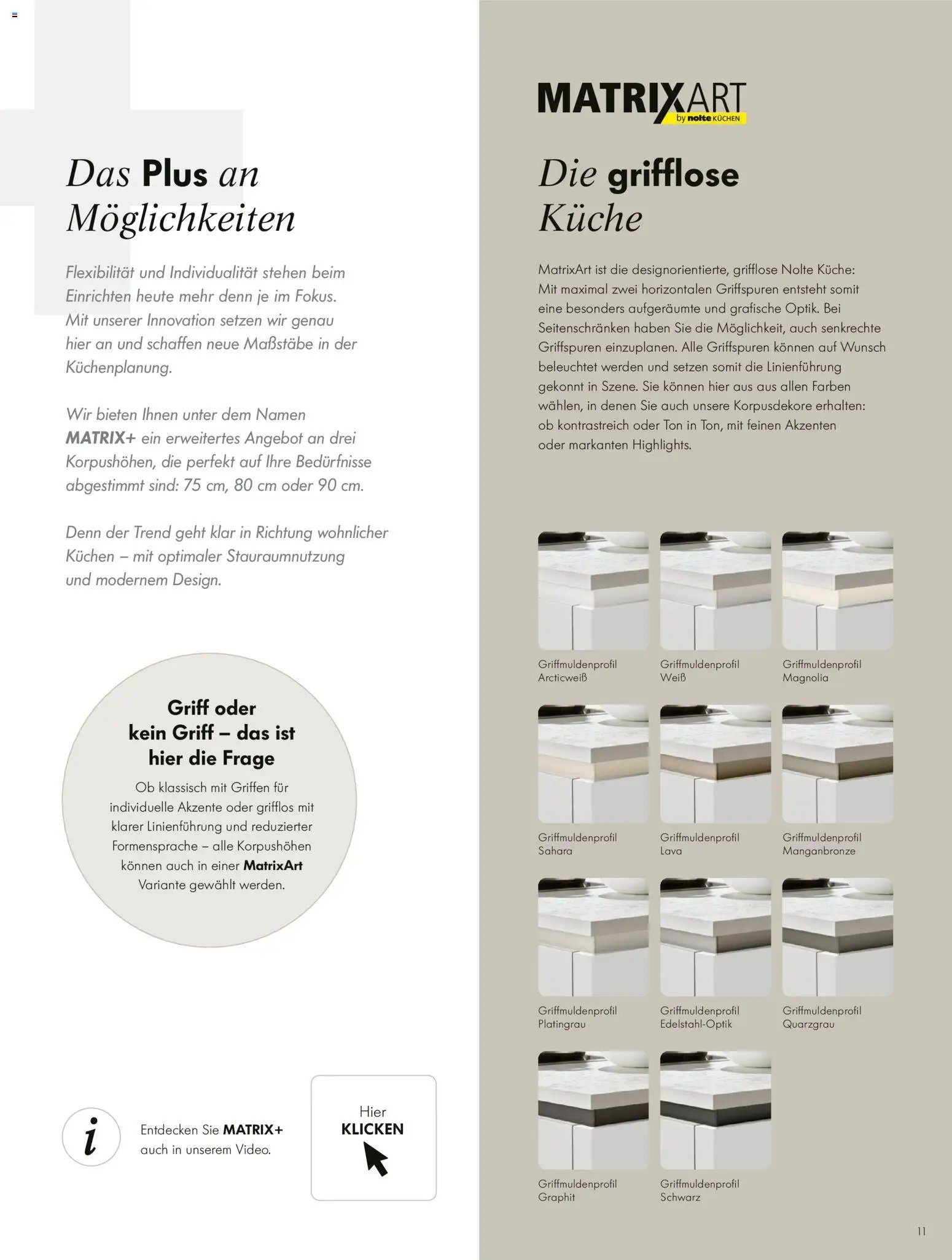 Ostermann Nolte Küchenprospekt 2026