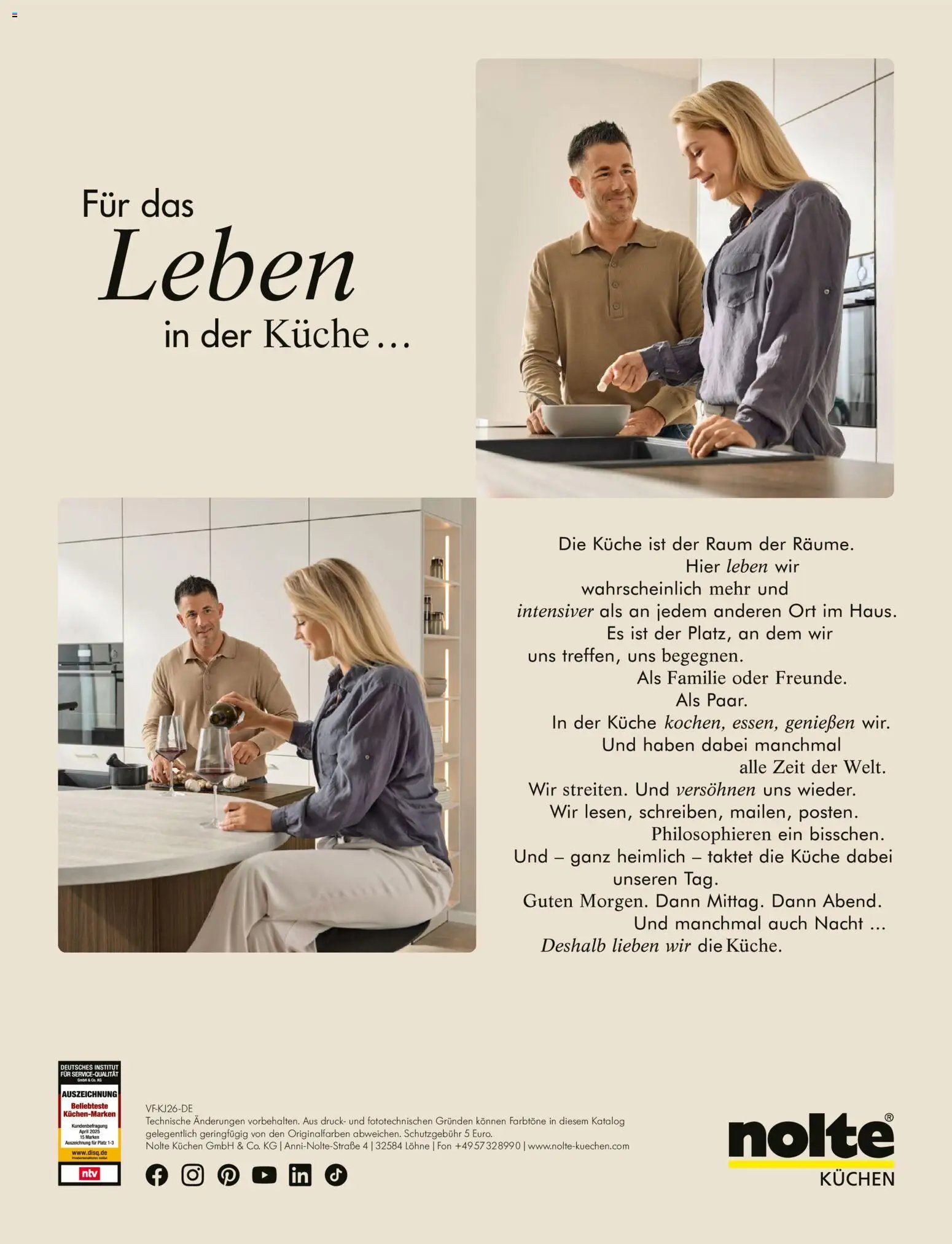 Ostermann Nolte Küchenprospekt 2026