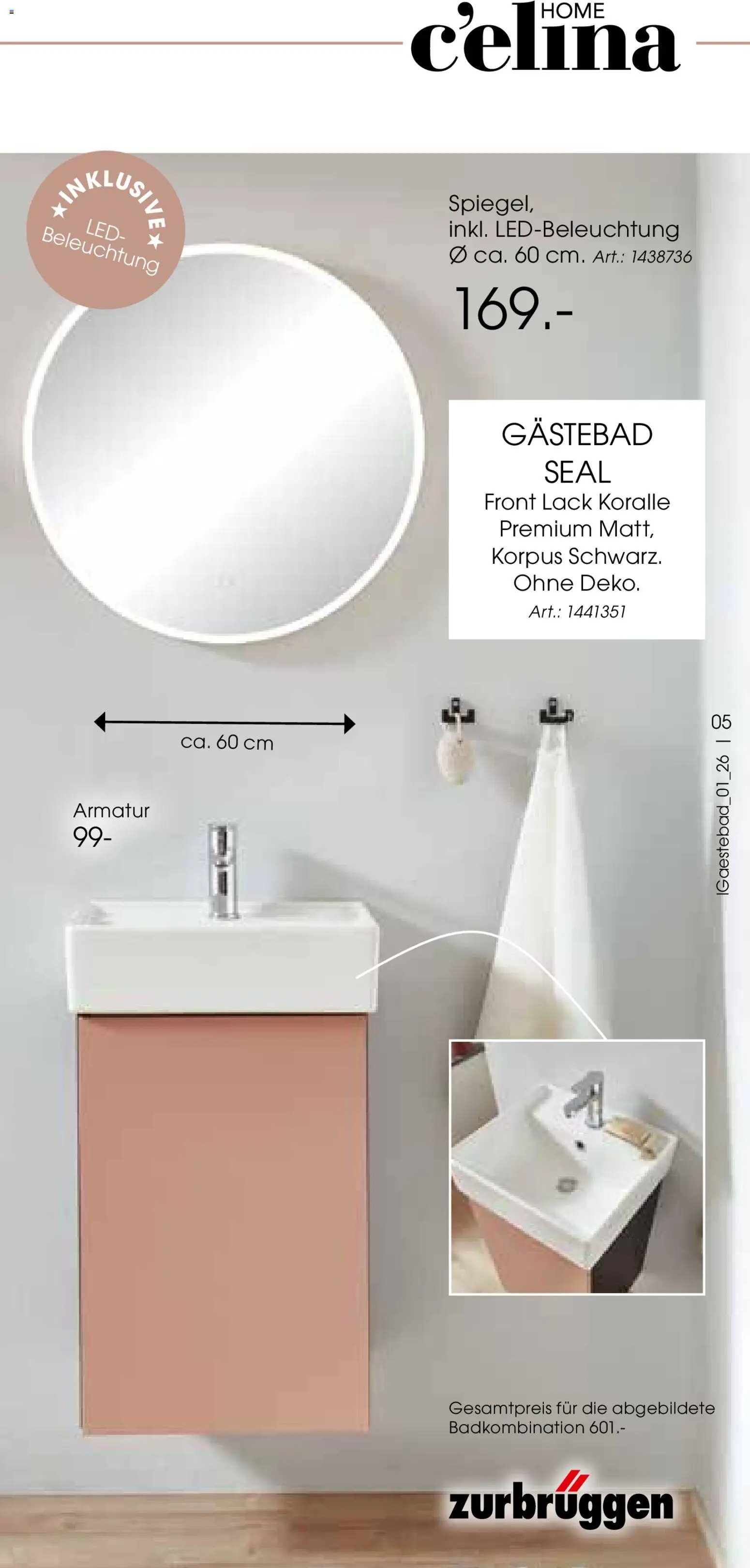 Zurbrüggen - Gästebad