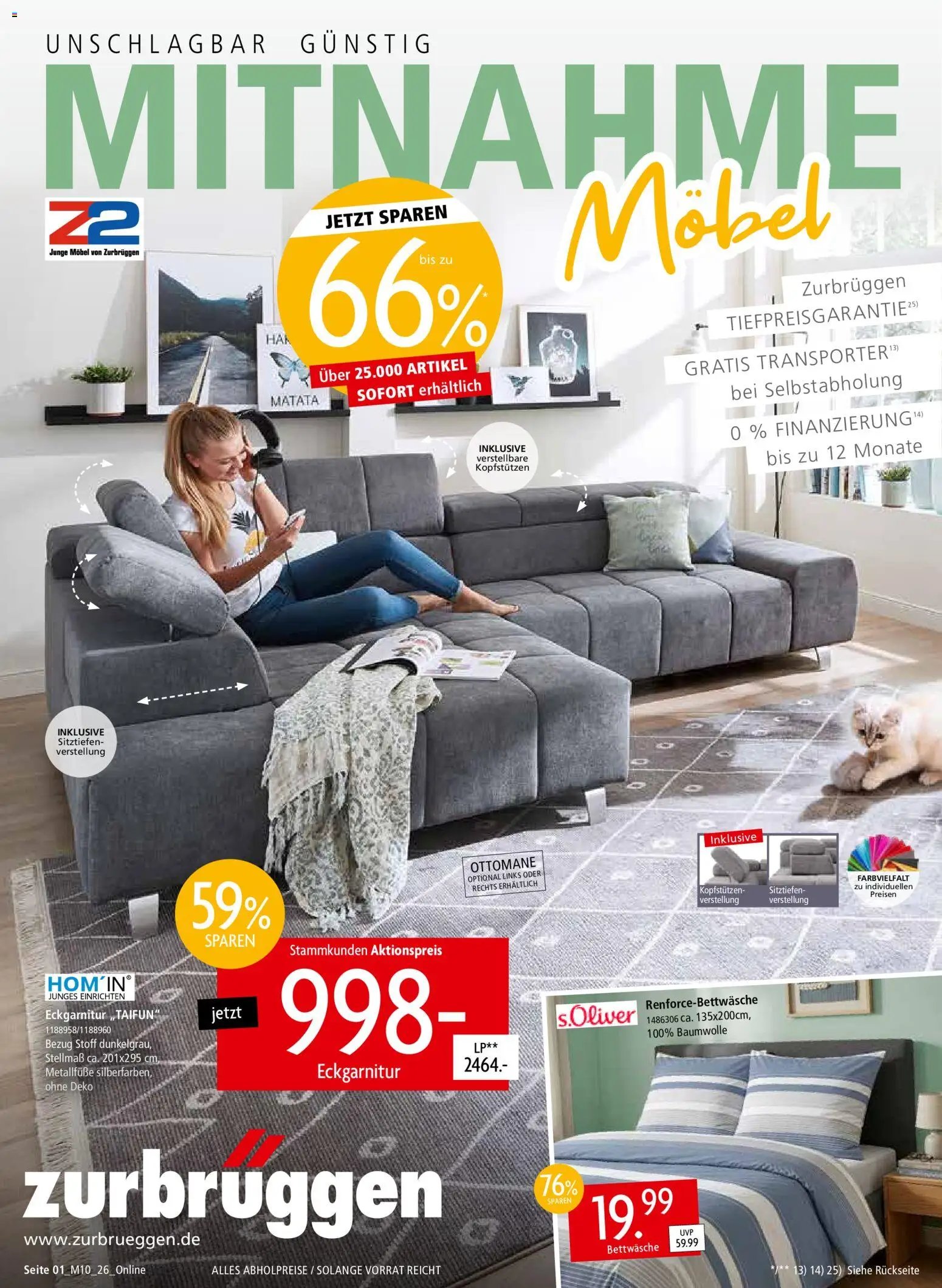 Zurbrüggen Mitnahme Möbel