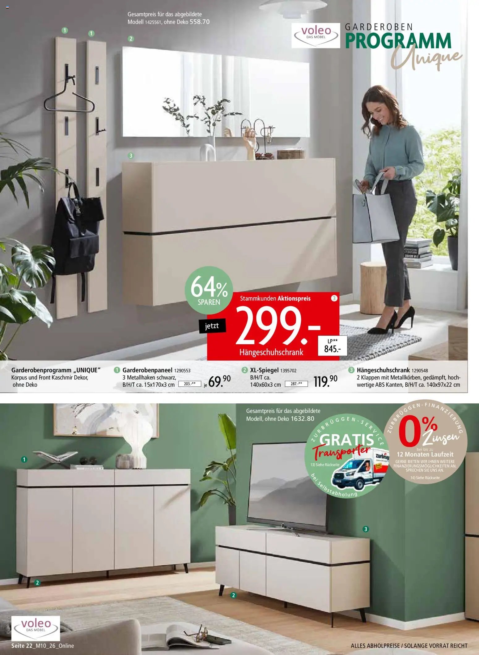 Zurbrüggen Mitnahme Möbel