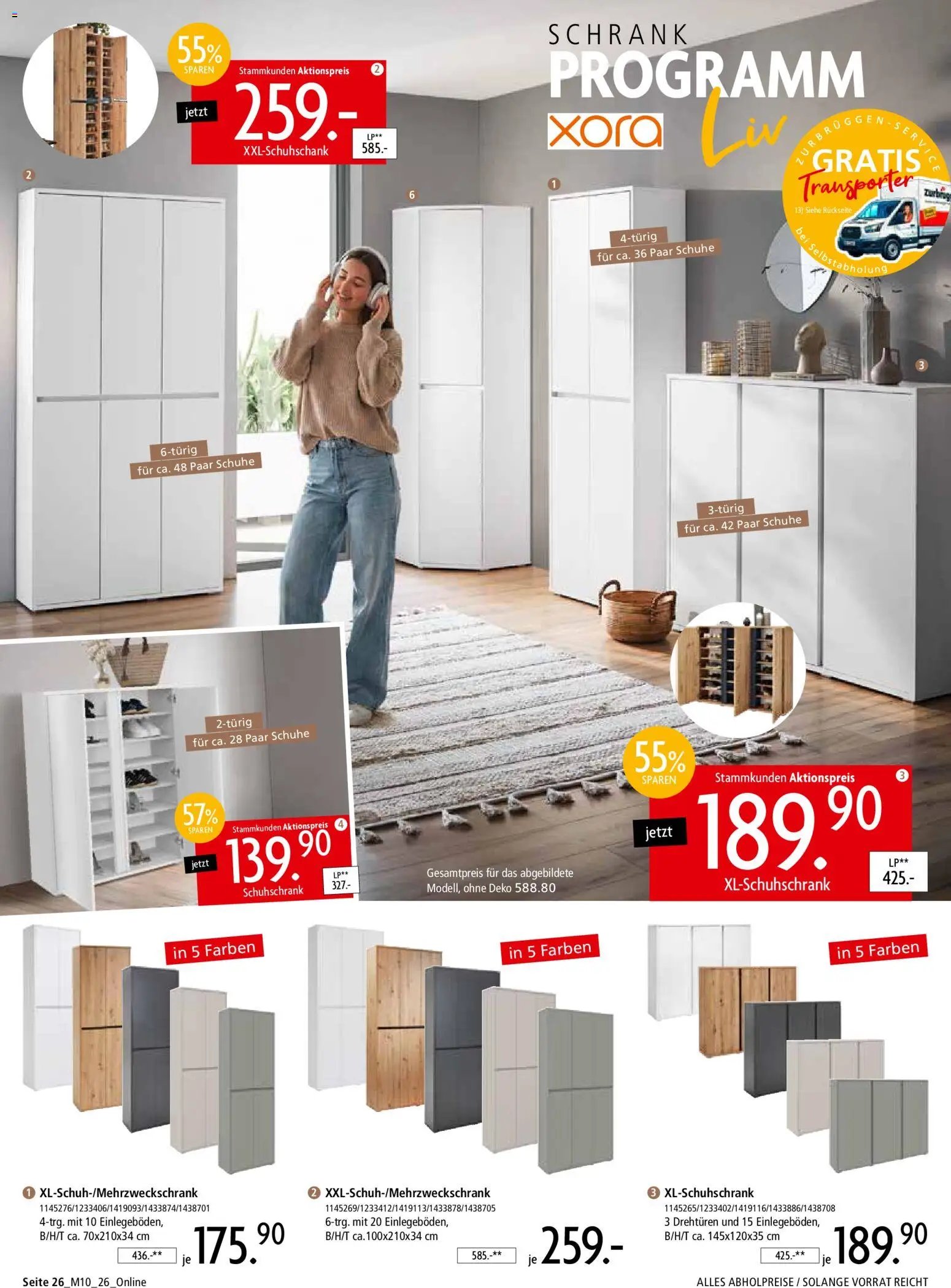 Zurbrüggen Mitnahme Möbel