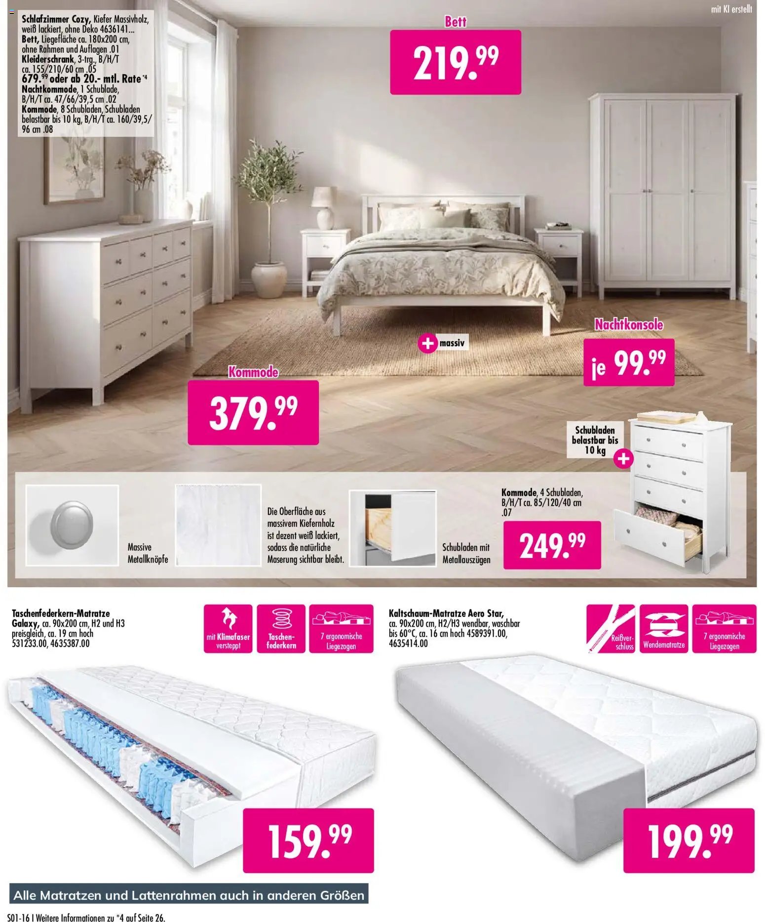 SB Möbel Boss Mach Dein Schlafzimmer zur Wohlfühlzone