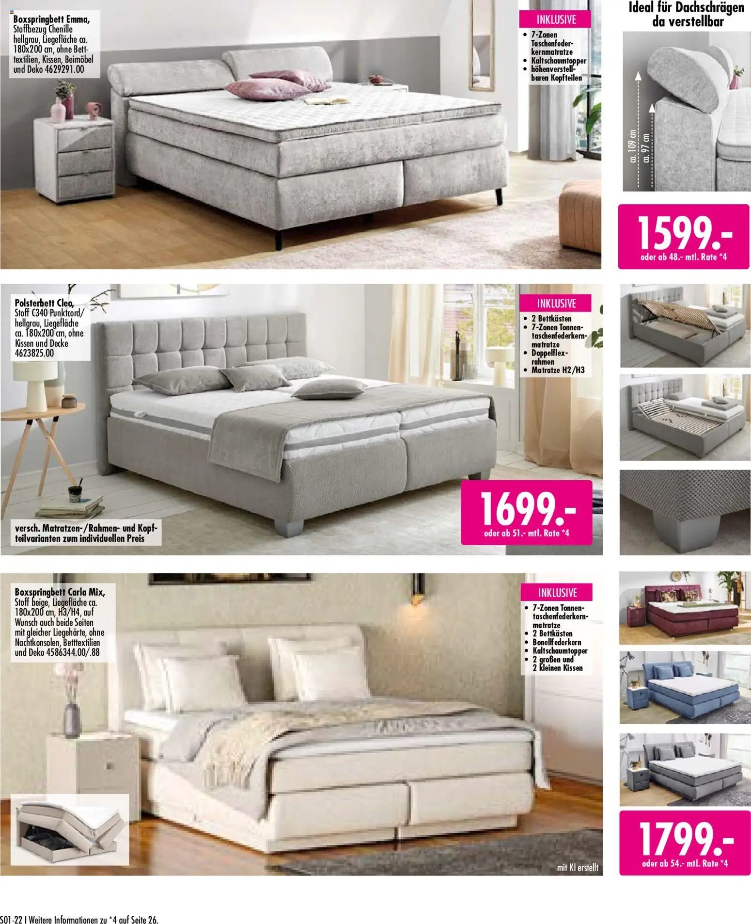 SB Möbel Boss Mach Dein Schlafzimmer zur Wohlfühlzone