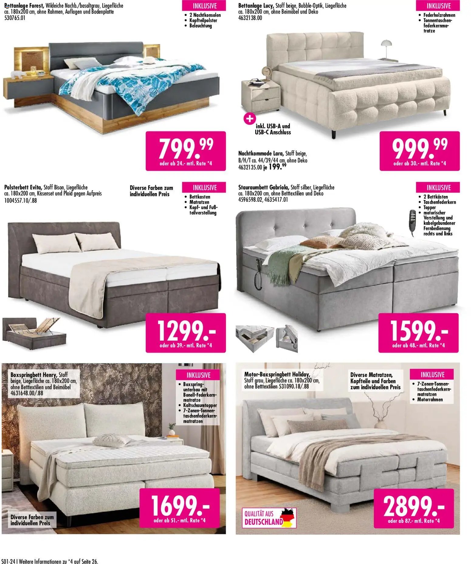SB Möbel Boss Mach Dein Schlafzimmer zur Wohlfühlzone