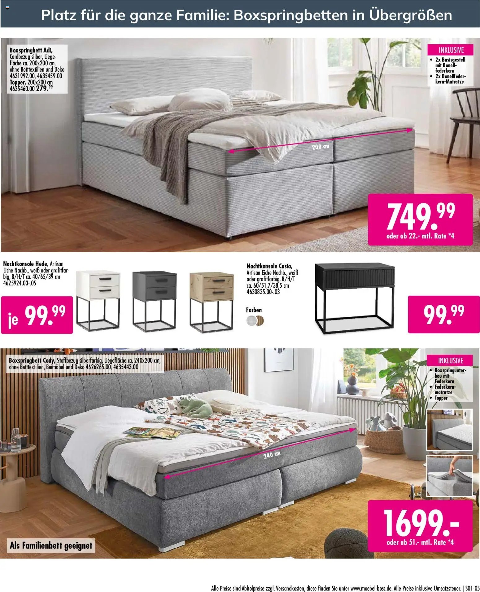 SB Möbel Boss Mach Dein Schlafzimmer zur Wohlfühlzone