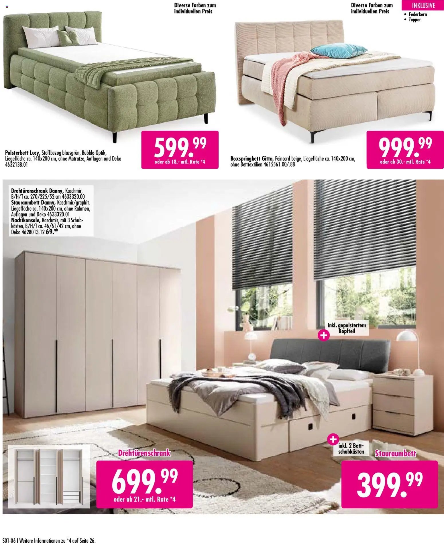 SB Möbel Boss Mach Dein Schlafzimmer zur Wohlfühlzone