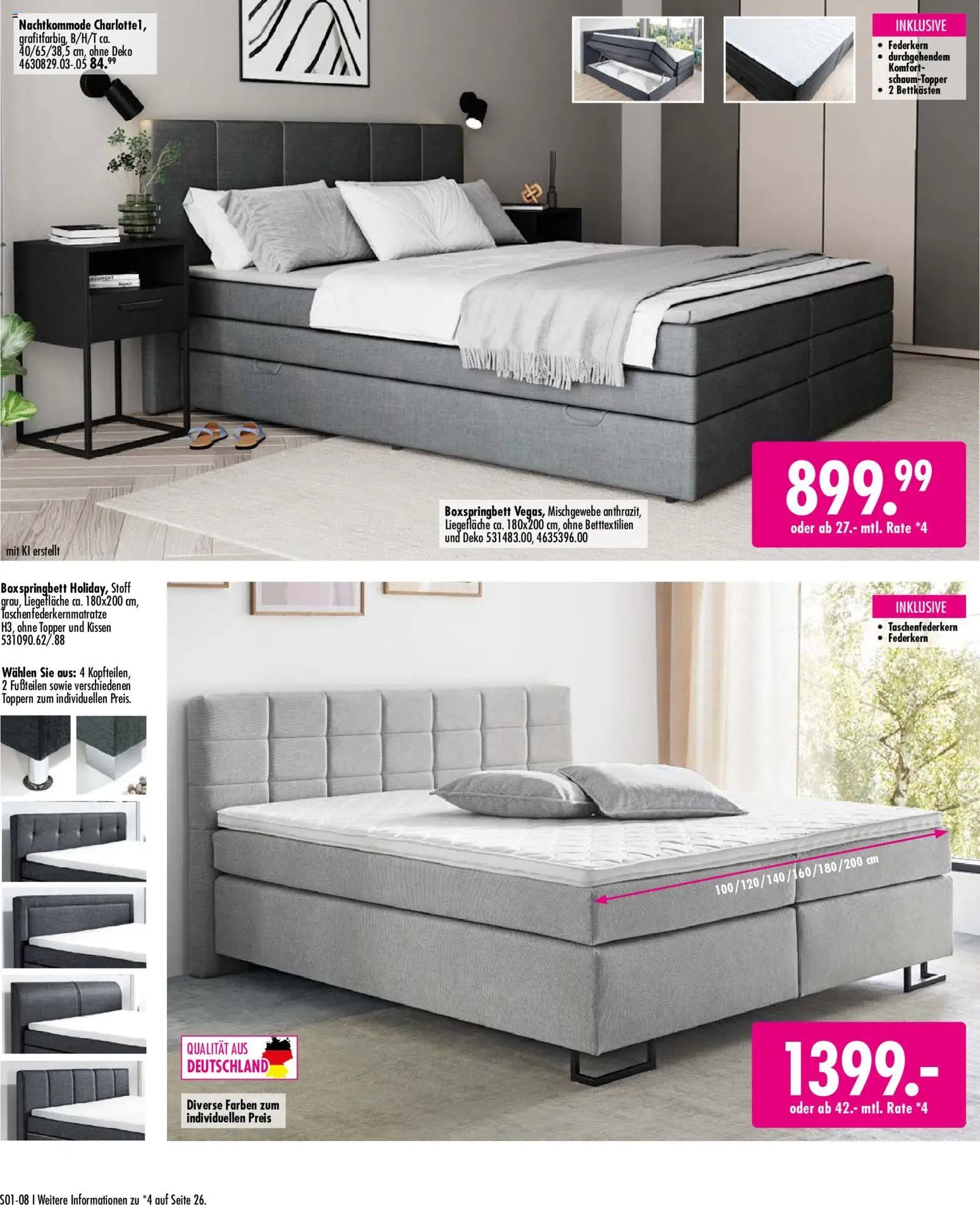 SB Möbel Boss Mach Dein Schlafzimmer zur Wohlfühlzone