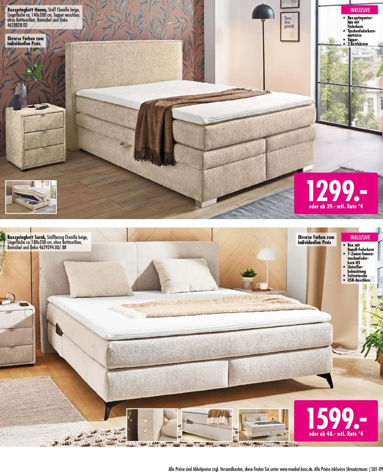 SB Möbel Boss Mach Dein Schlafzimmer zur Wohlfühlzone