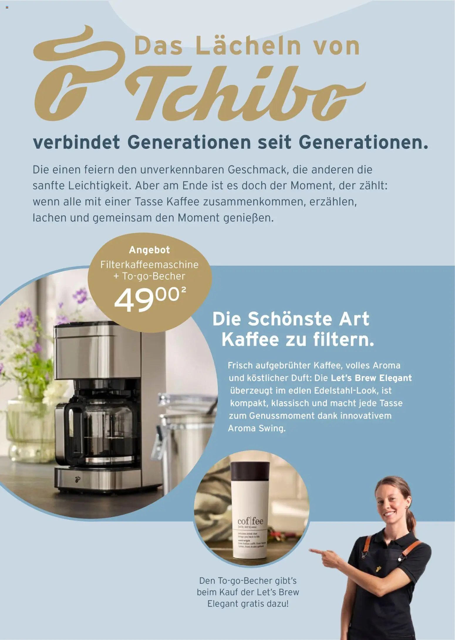 Prospekt Tchibo Träume, Mut & Girlpower