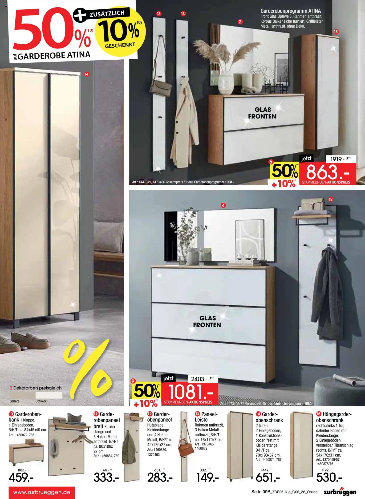 Zurbrüggen Mega Sparpreise