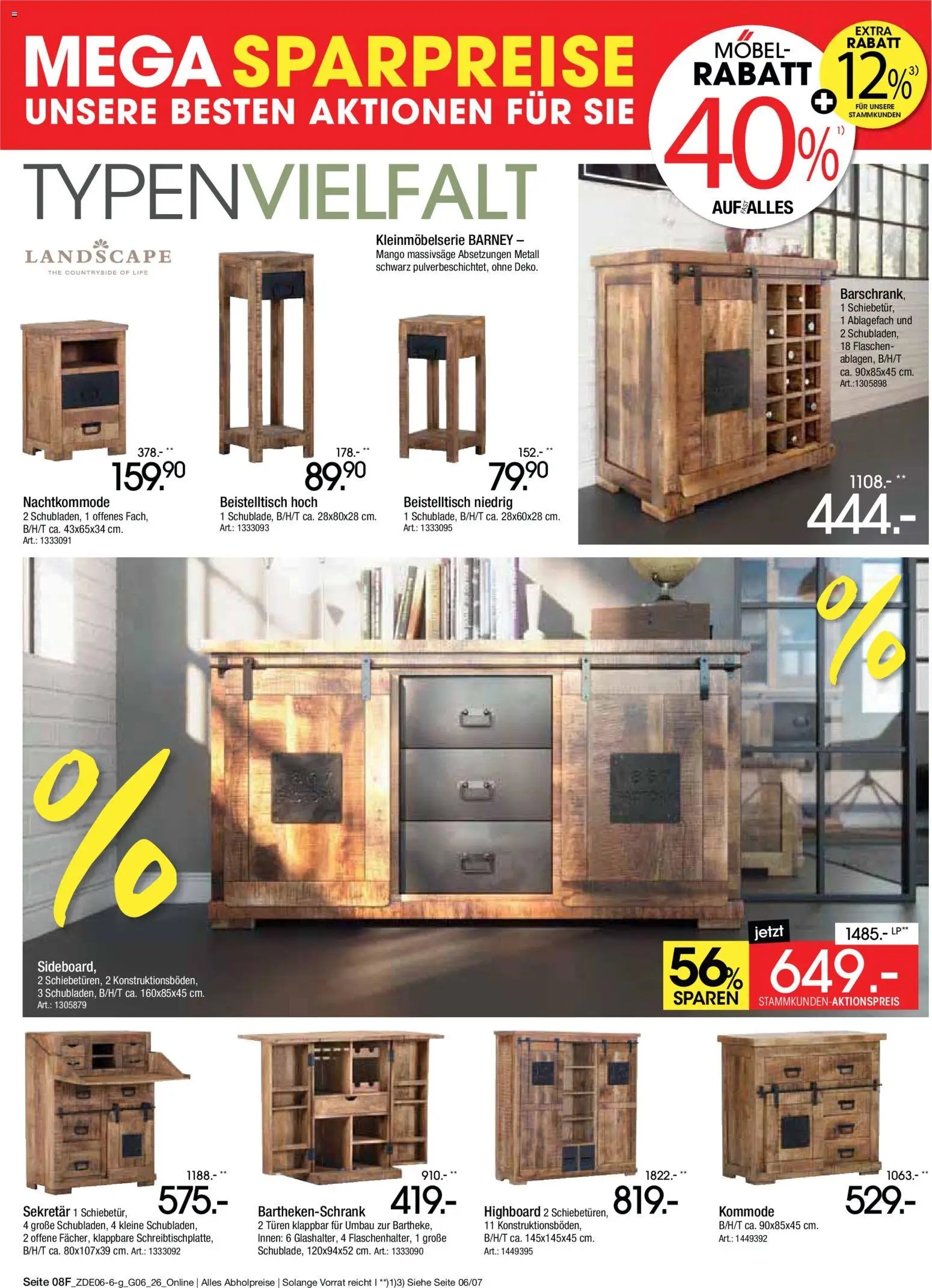 Zurbrüggen Mega Sparpreise