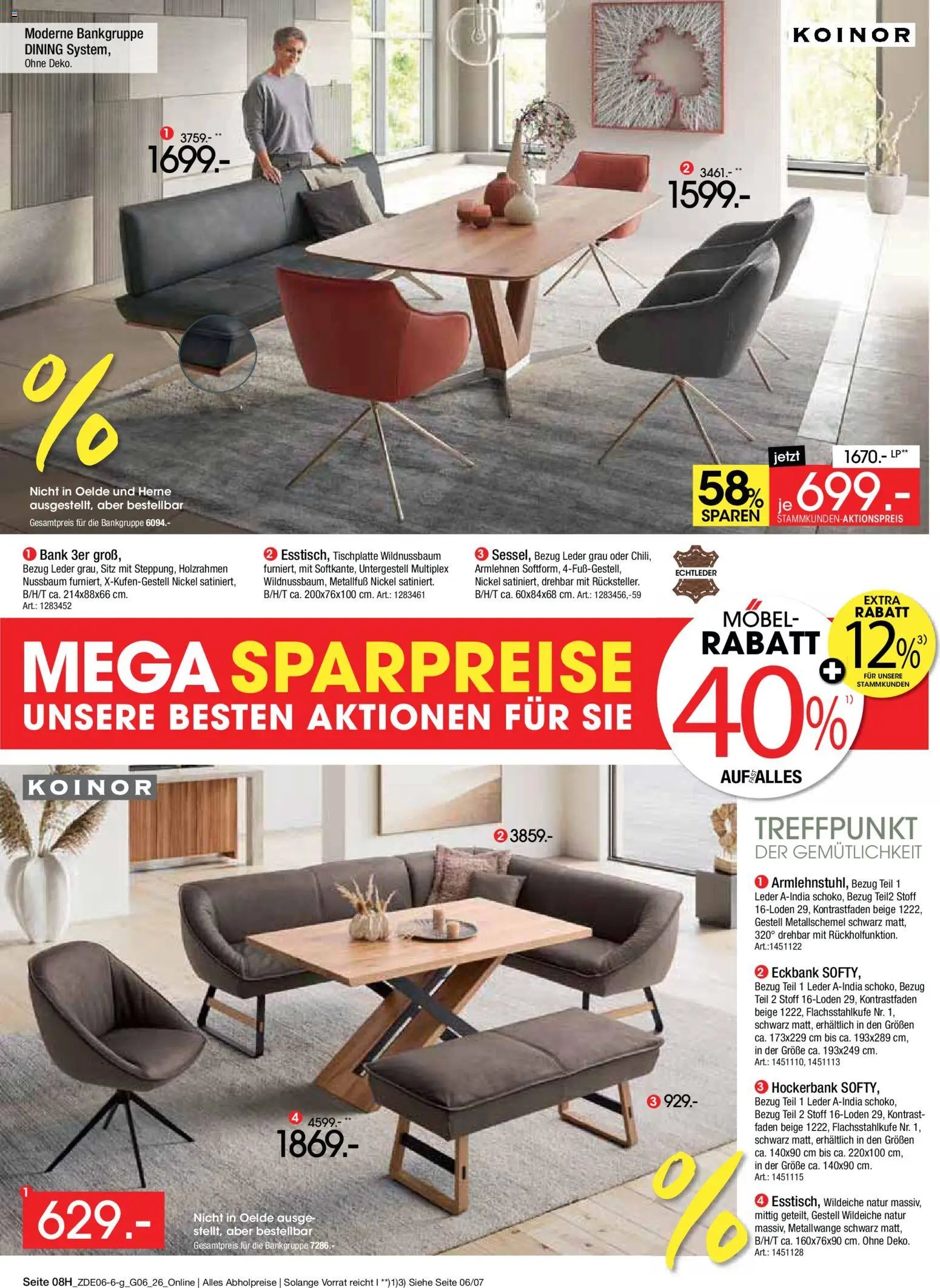 Zurbrüggen Mega Sparpreise